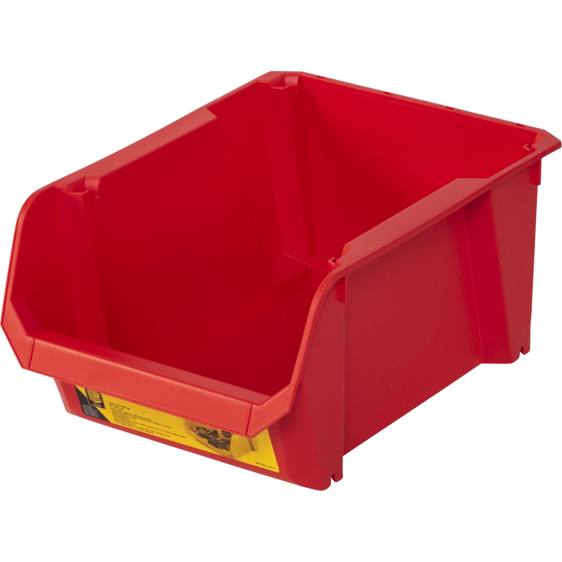 Box, Aufbewahrungsbox, Plastikbehälter, Rot, offen, Werkzeugkorb, Aufbewahrungskorb, Kasten, Rot, Kunststoff