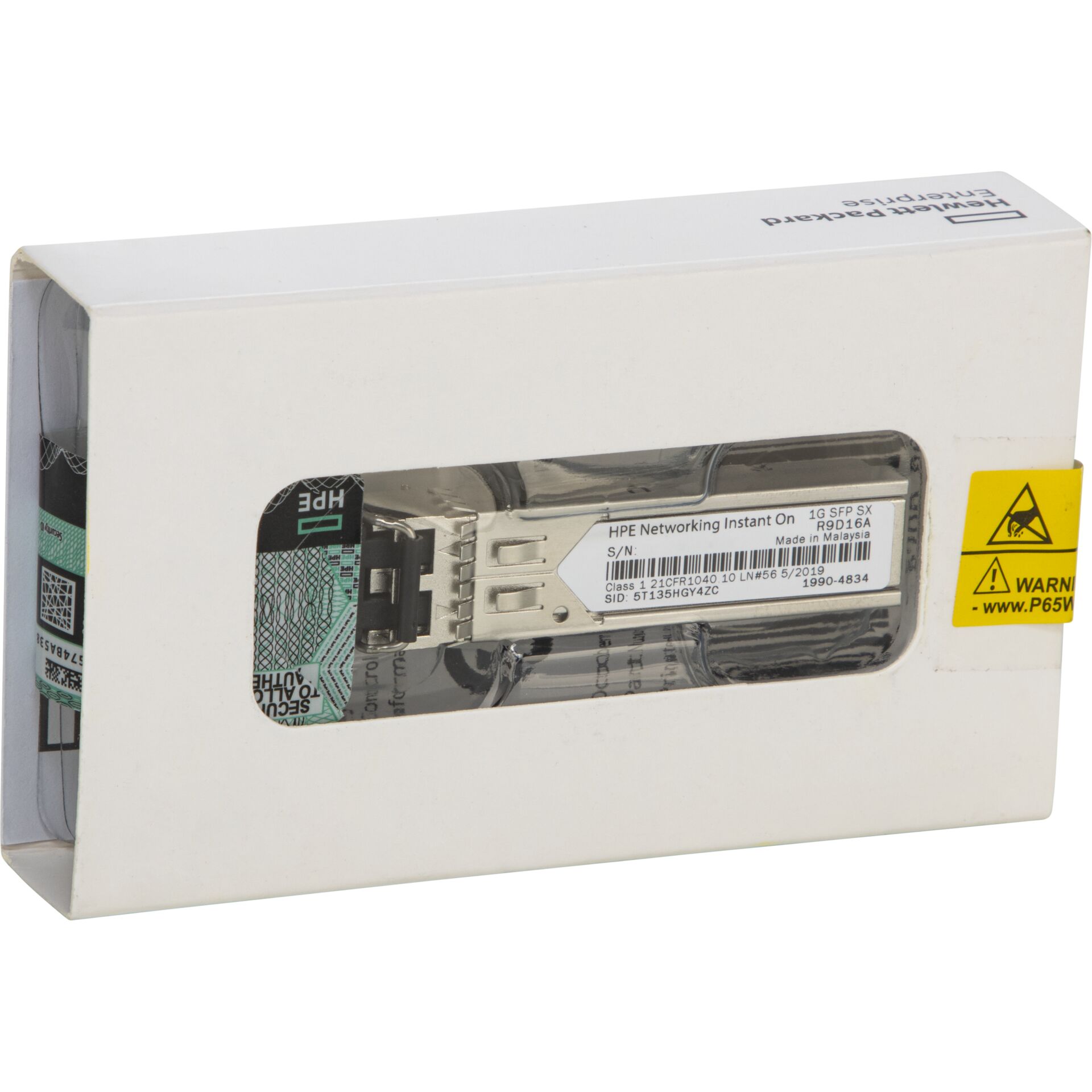 Netzwerk, SFP-Modul, HPE, Faseroptik, steckbar