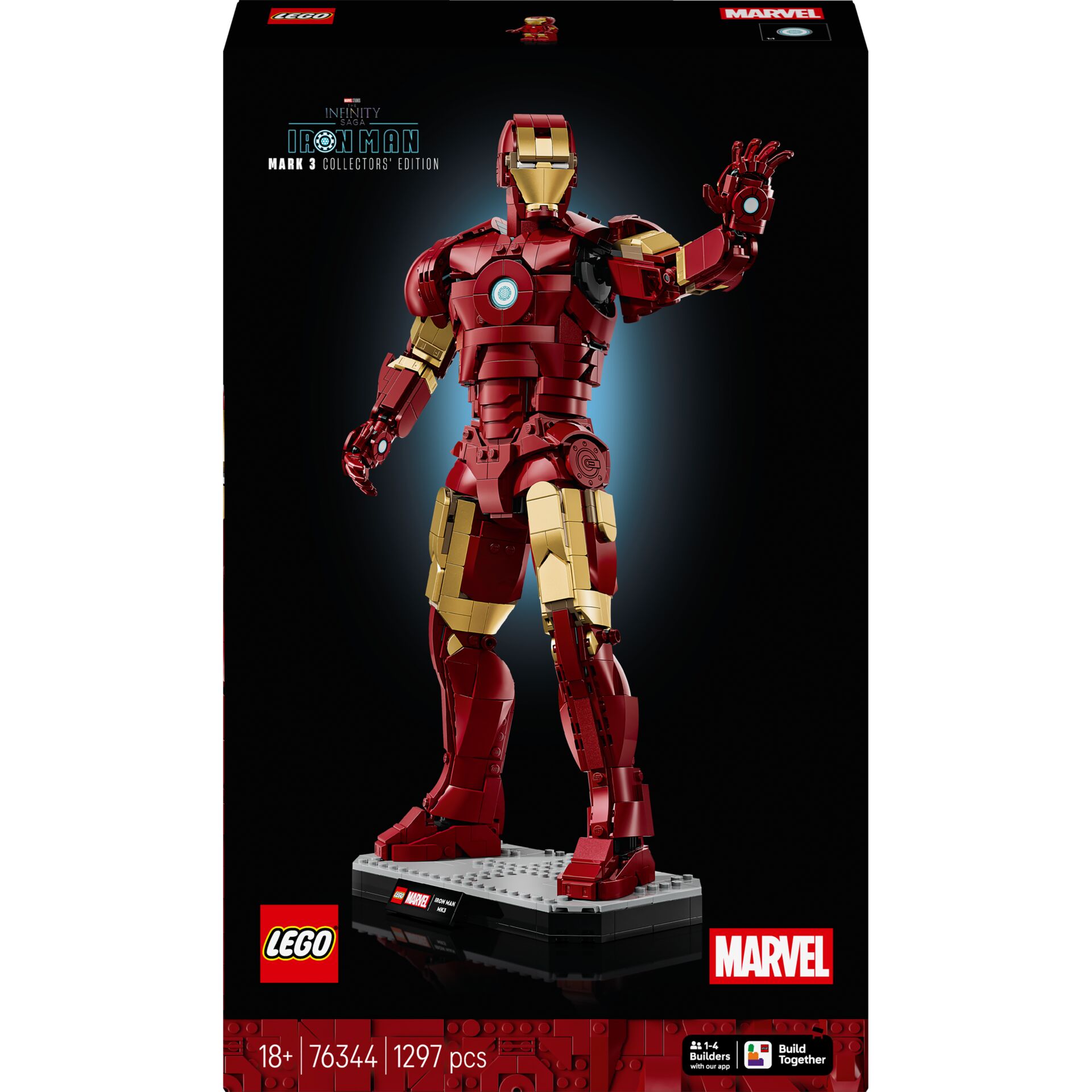 lego, iron man, mark 3, sammleredition, lego marvel