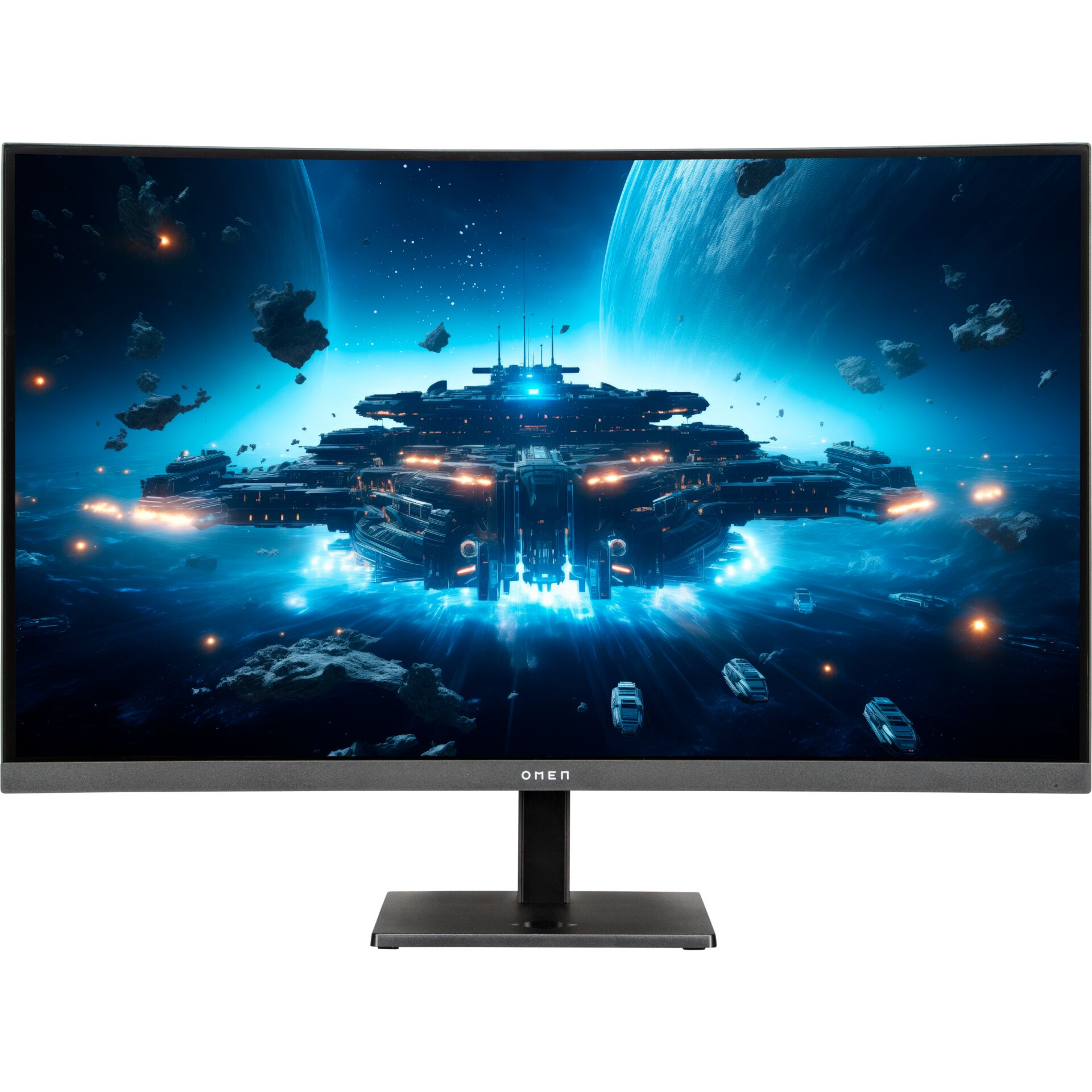 Bildschirm, Monitor, Gaming, Kurv, LED-Licht