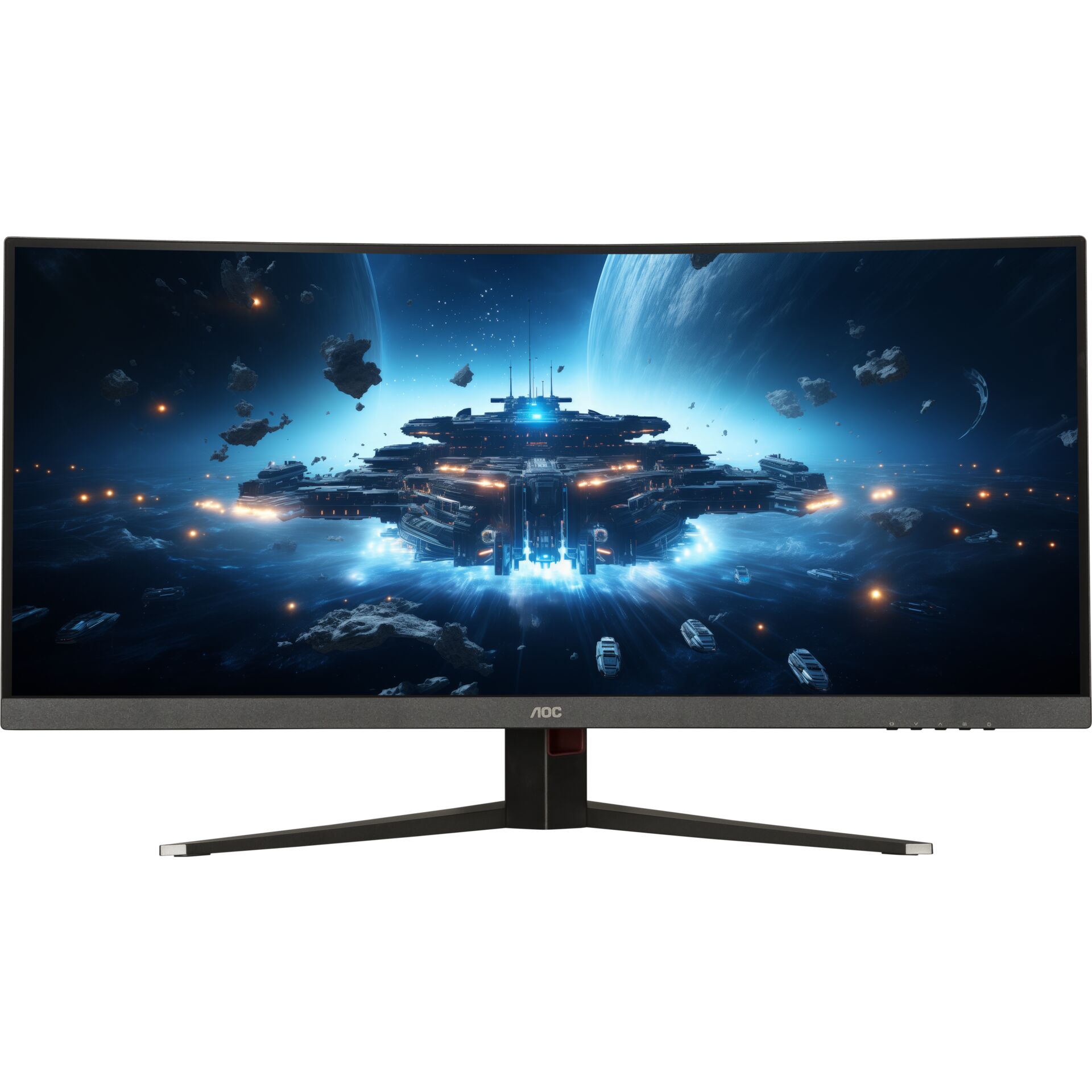 Monitor, LED, UltraWide, Gaming, Curved