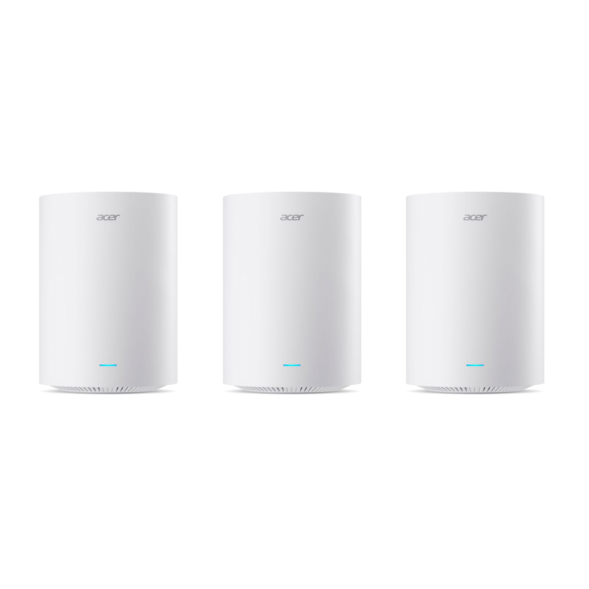 WLAN-Satelliten, Access Point, Mesh-Satellit, Weiß, Dreier-Set