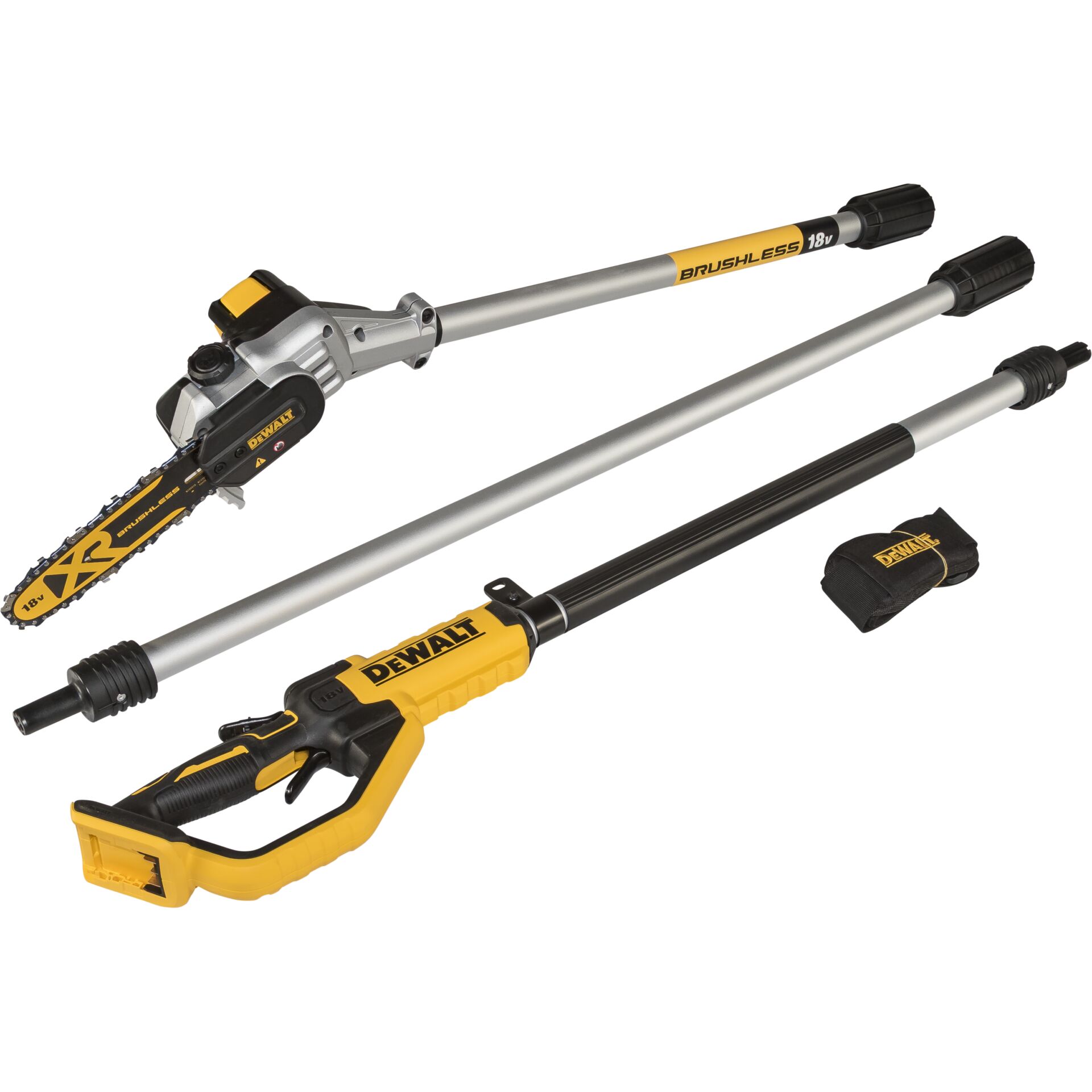 Kettensäge, Akku, 18V, DeWalt, Schnittführung