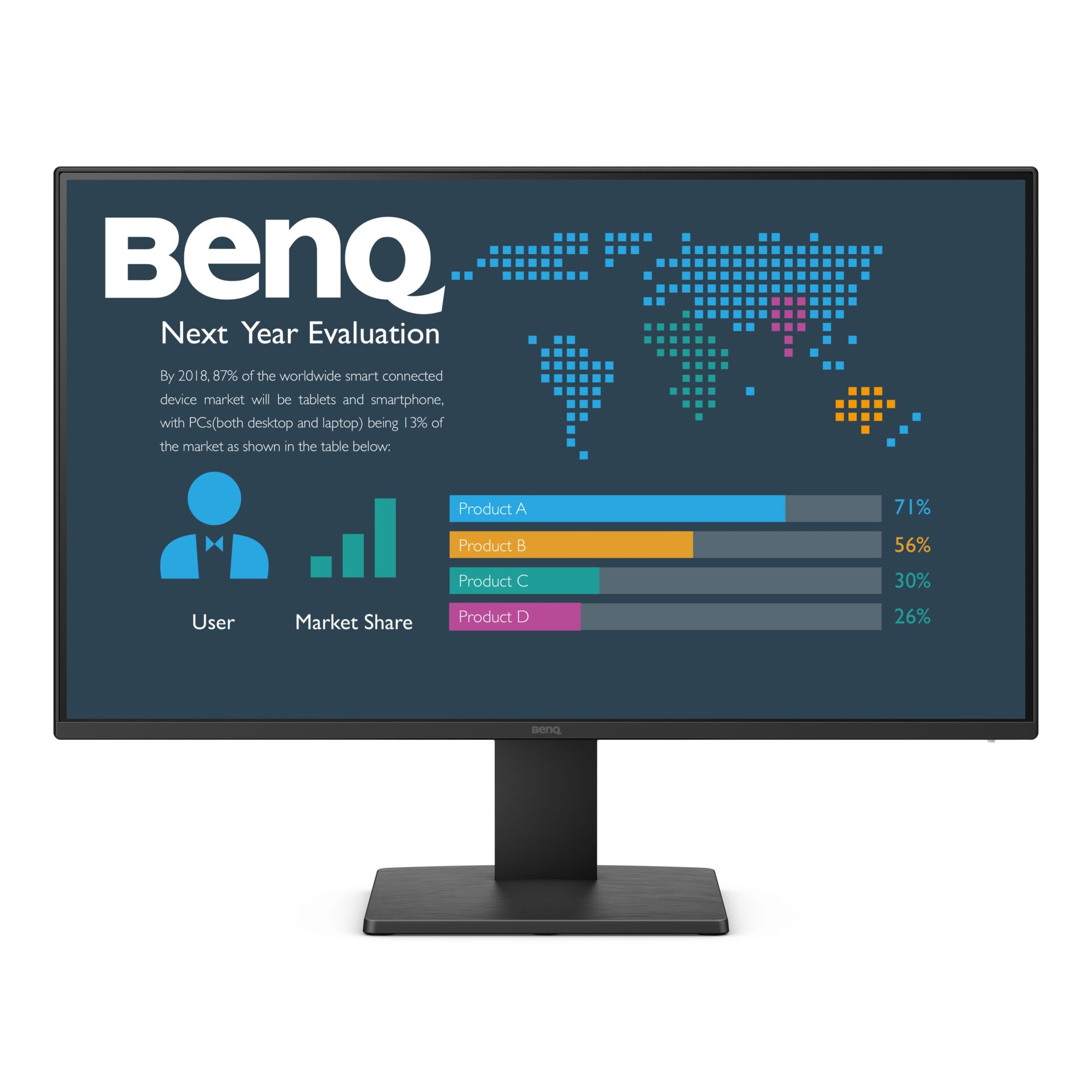 monitor, LCD, 24inch, display, stand