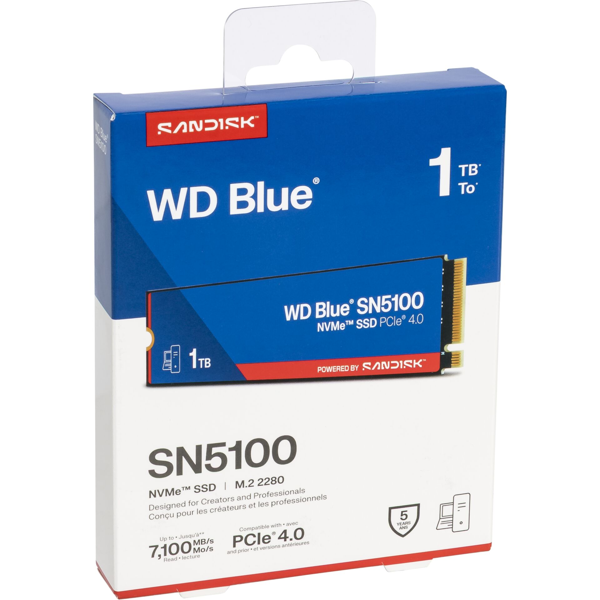 SSD, NVMe, PCIe, 1TB, Blue