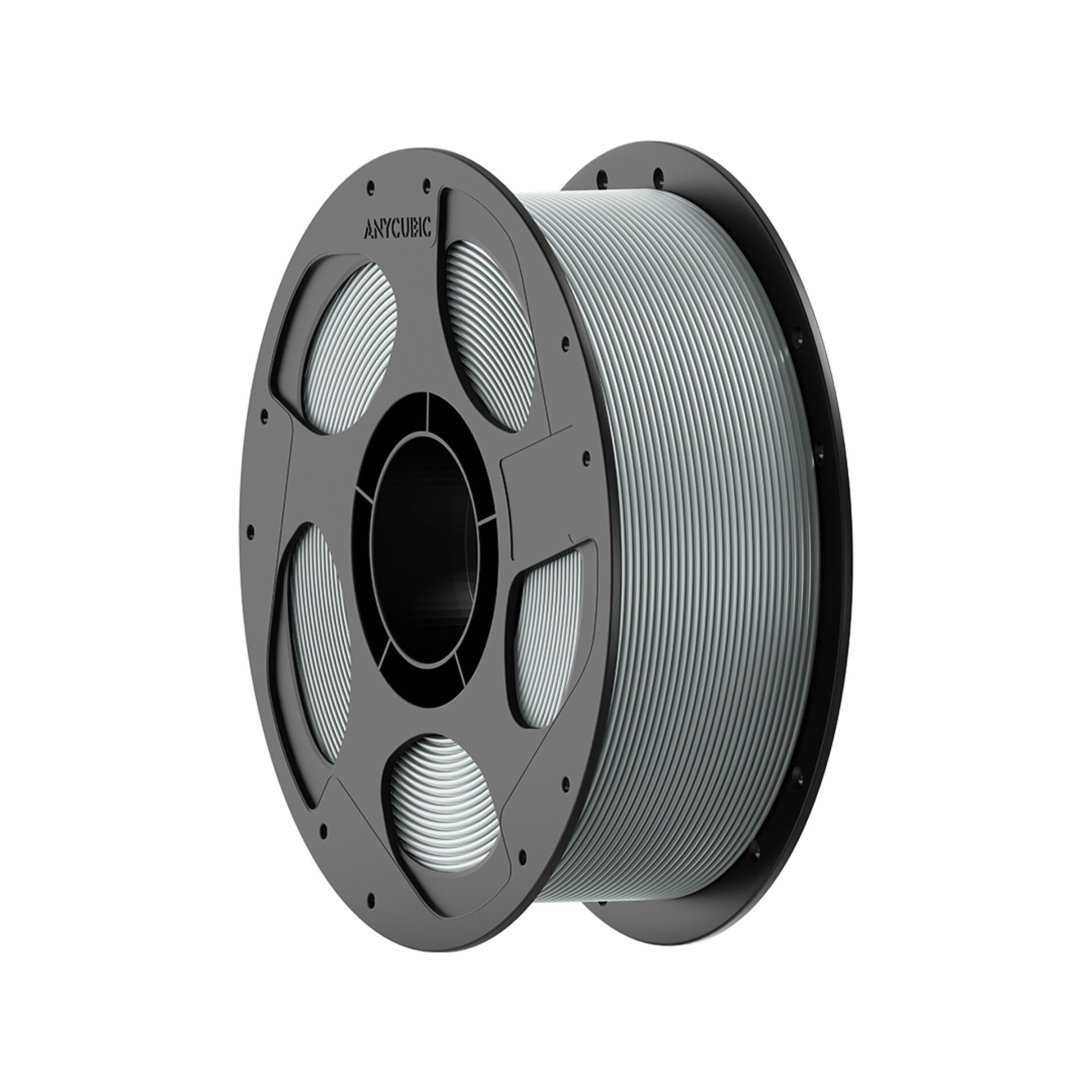 3D-Druck Filament, PLA Filament, Spule, Grau, Spule