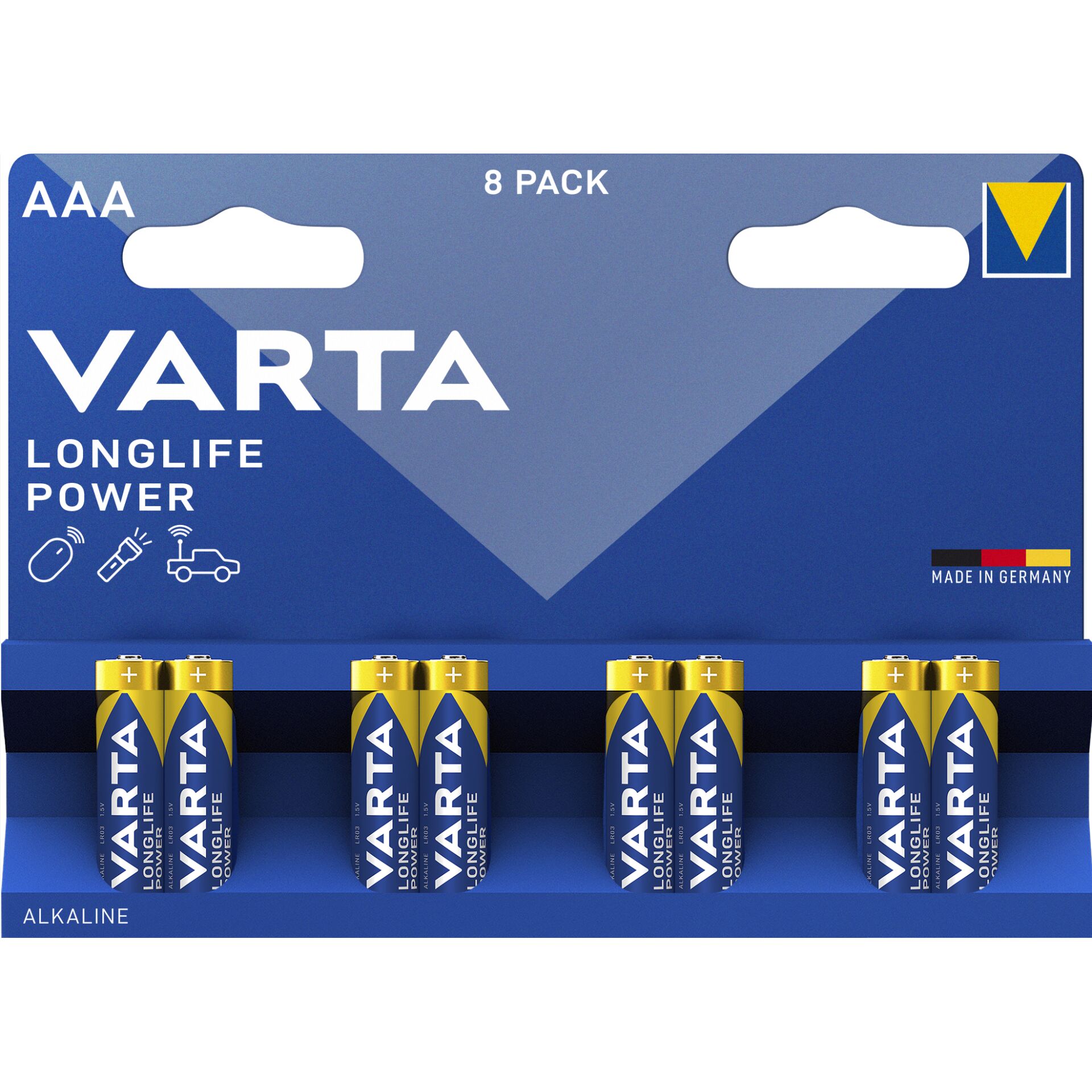 20x8 Varta Longlife Power Micro  AAA LR03        VPE Inner Box