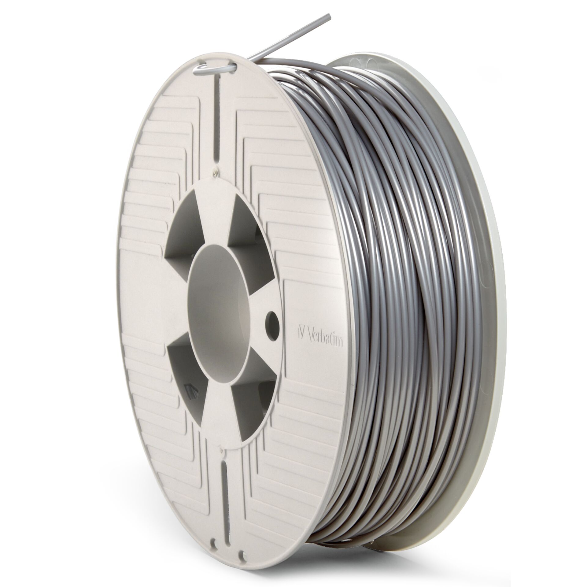 3D-Draht-/Filament, PLA-Filament, Spule, Silber, Spule