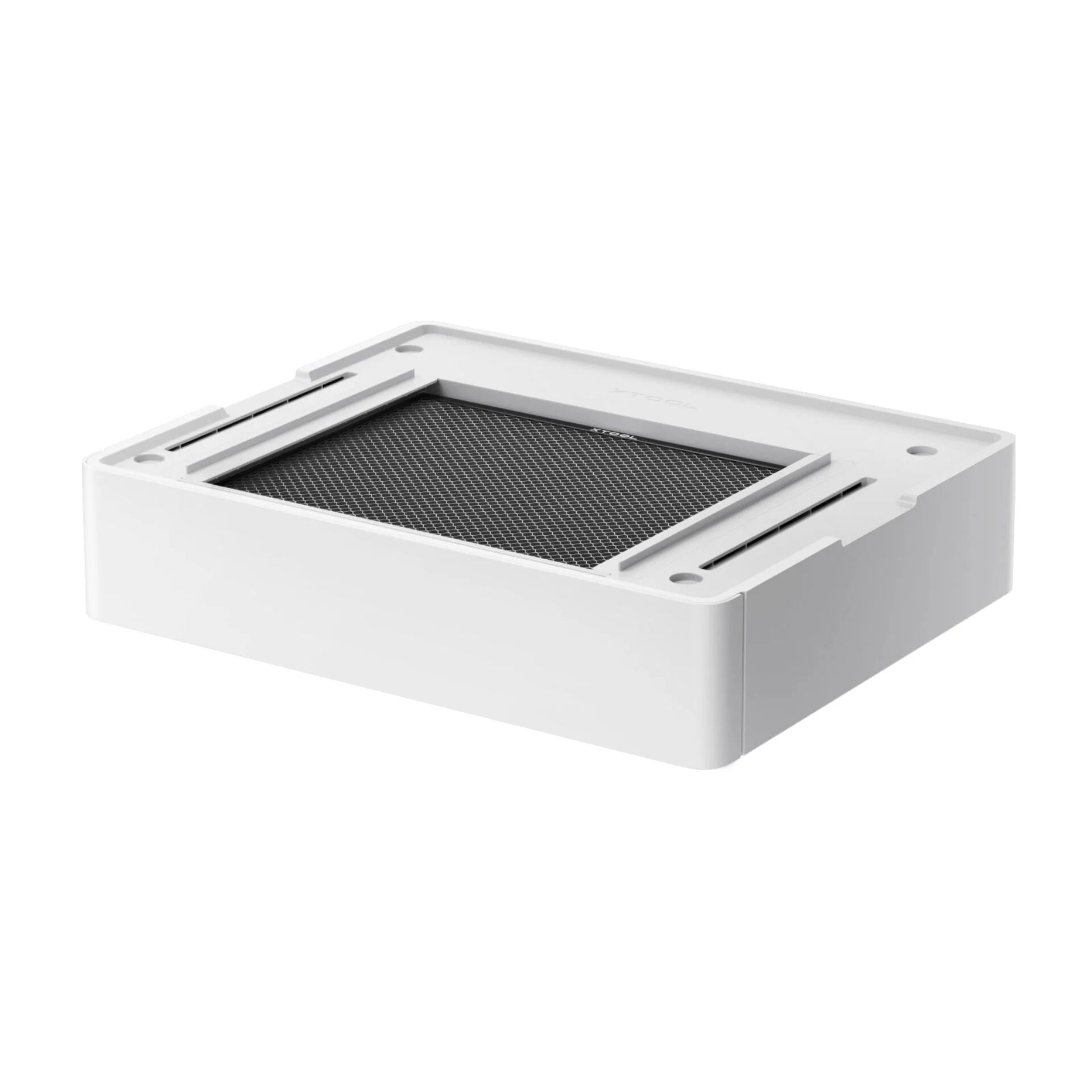 Luftfilter, Filtereinsatz, Metallgitter, Kompakt, weiß