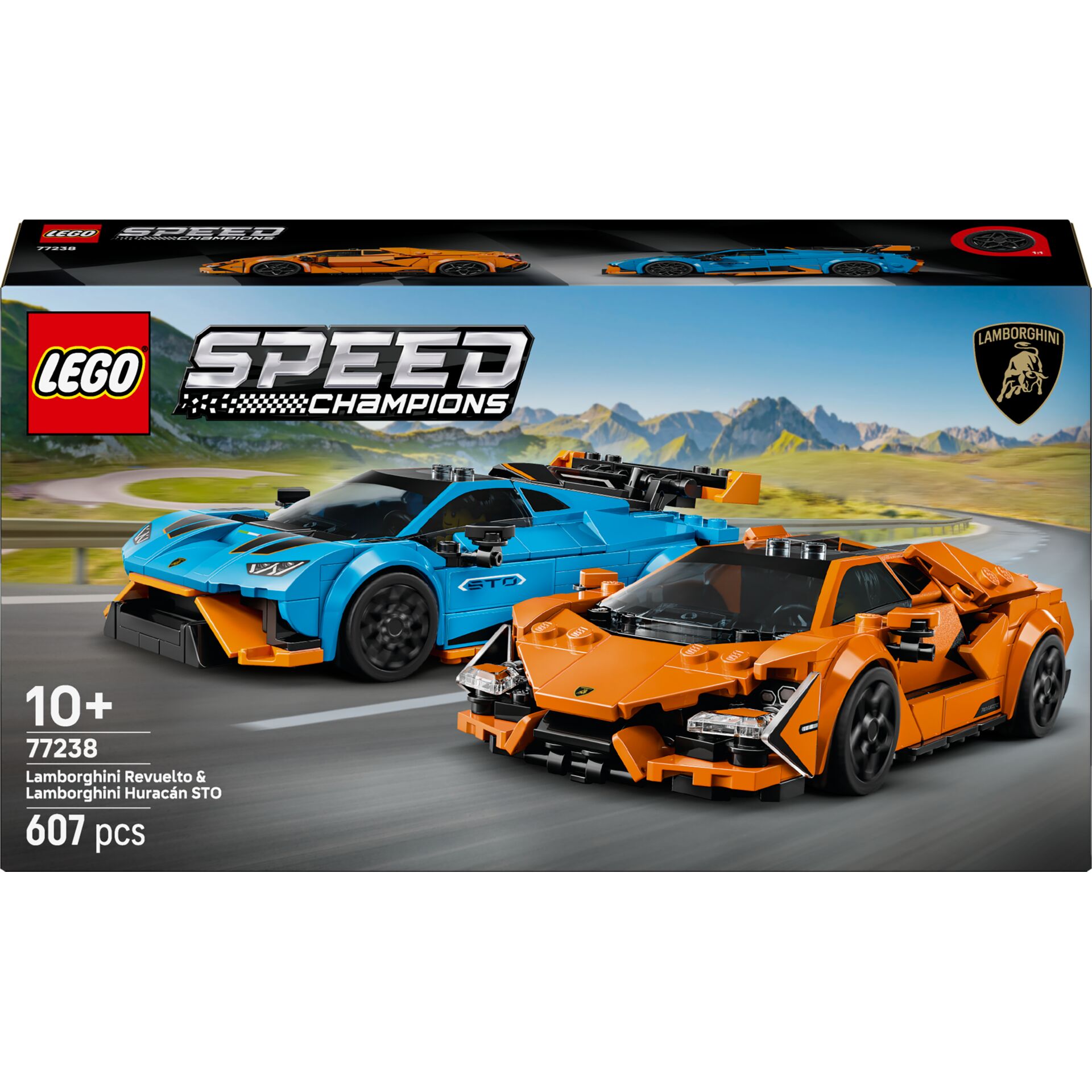 Lego, Speed Champions, Auto, Rennwagen, 607 pcs