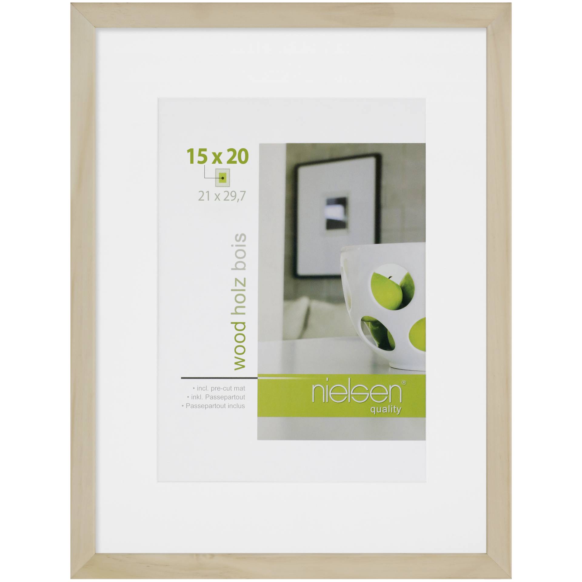 Nielsen Apollon nature 21x29,7  Wood DIN A4 8988048