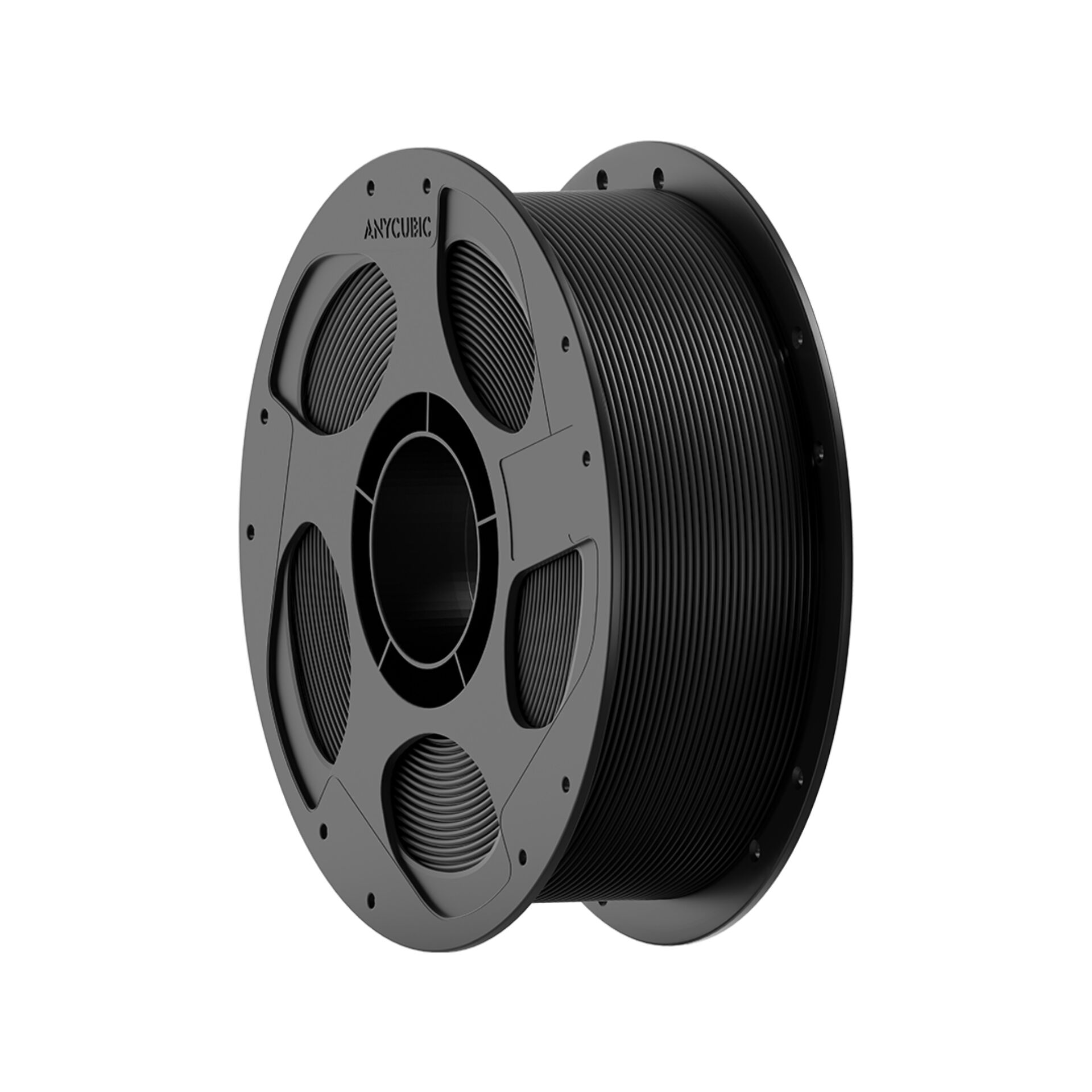 3D-Druck Filament, Spule, PLA-Filament, schwarzes Filament, Spule