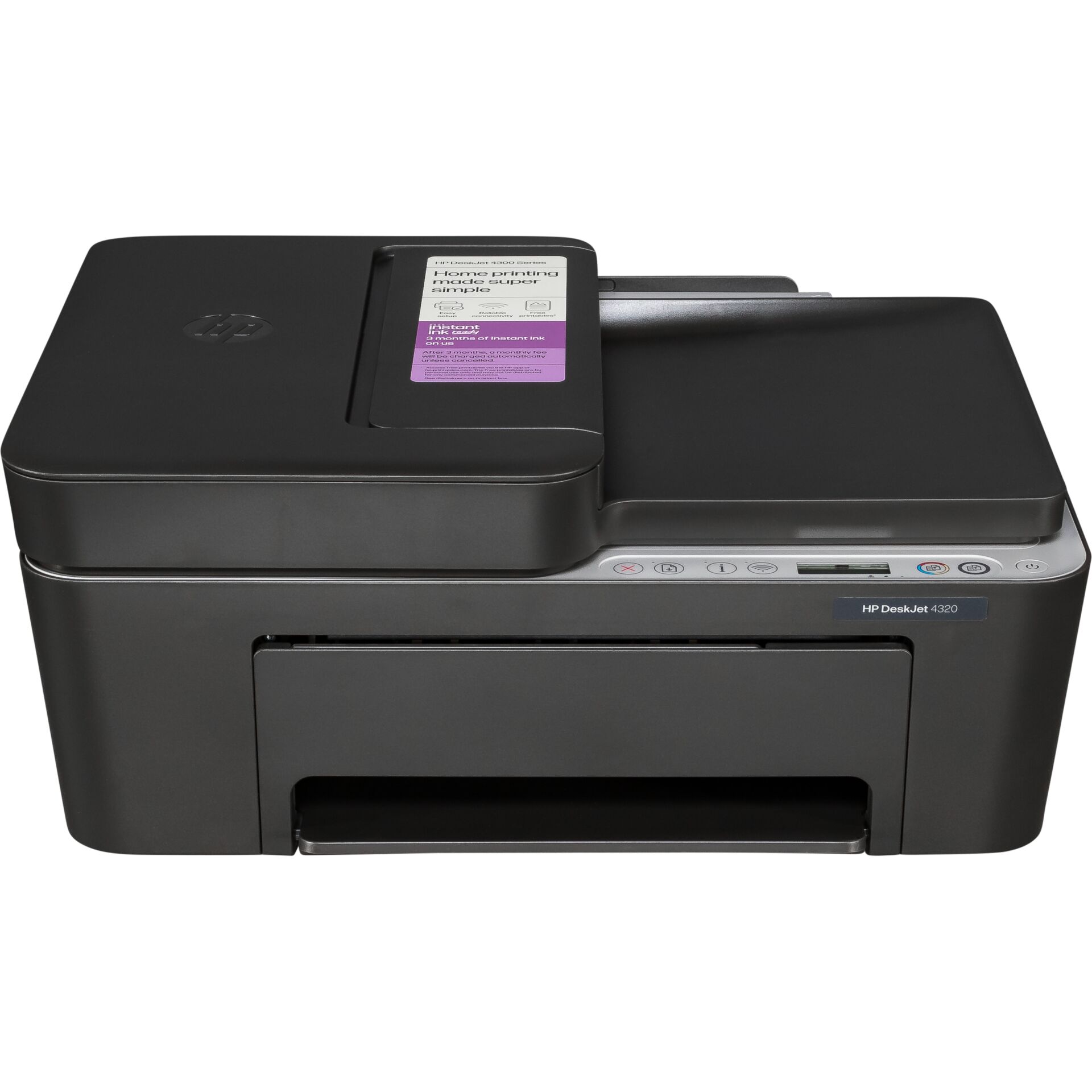Drucker, Tintenstrahldrucker, All-in-One, Schwarz, HP DeskJet 4320