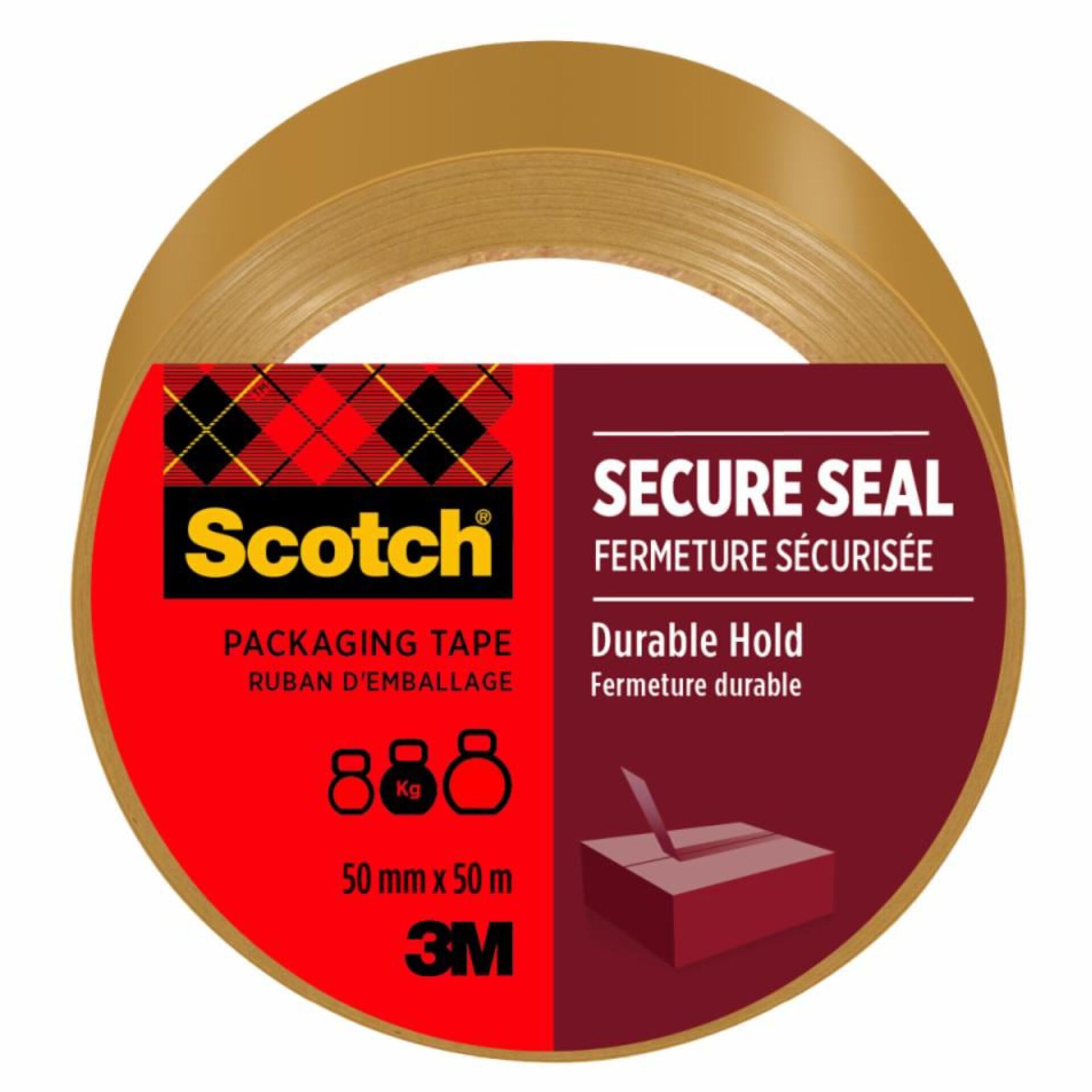 Scotch Tasma pakowa 50mm x 50m  brazowy HV 5050 S.B.