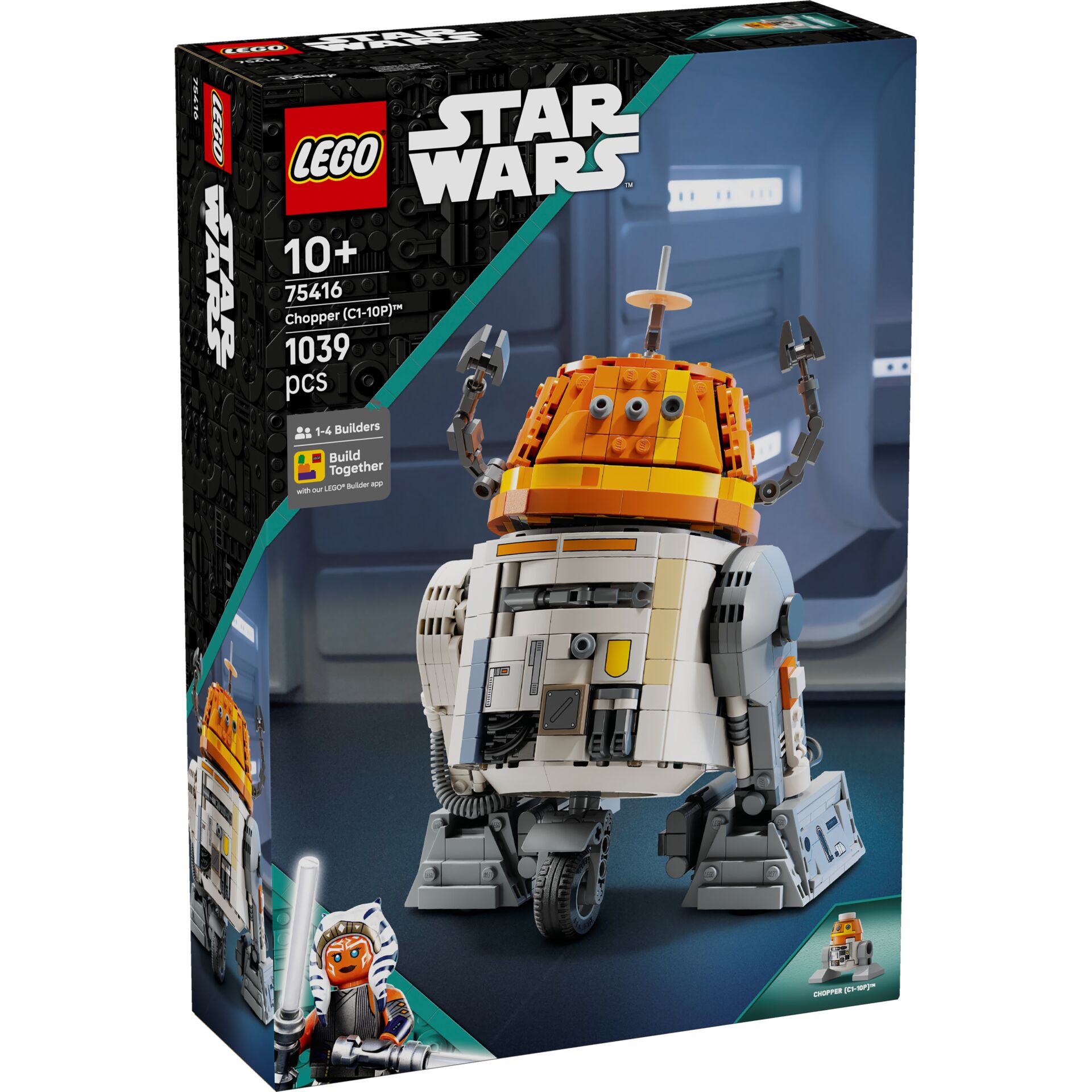 Star Wars, LEGO, Chopper, Droid, LEGO Set 1039 pcs