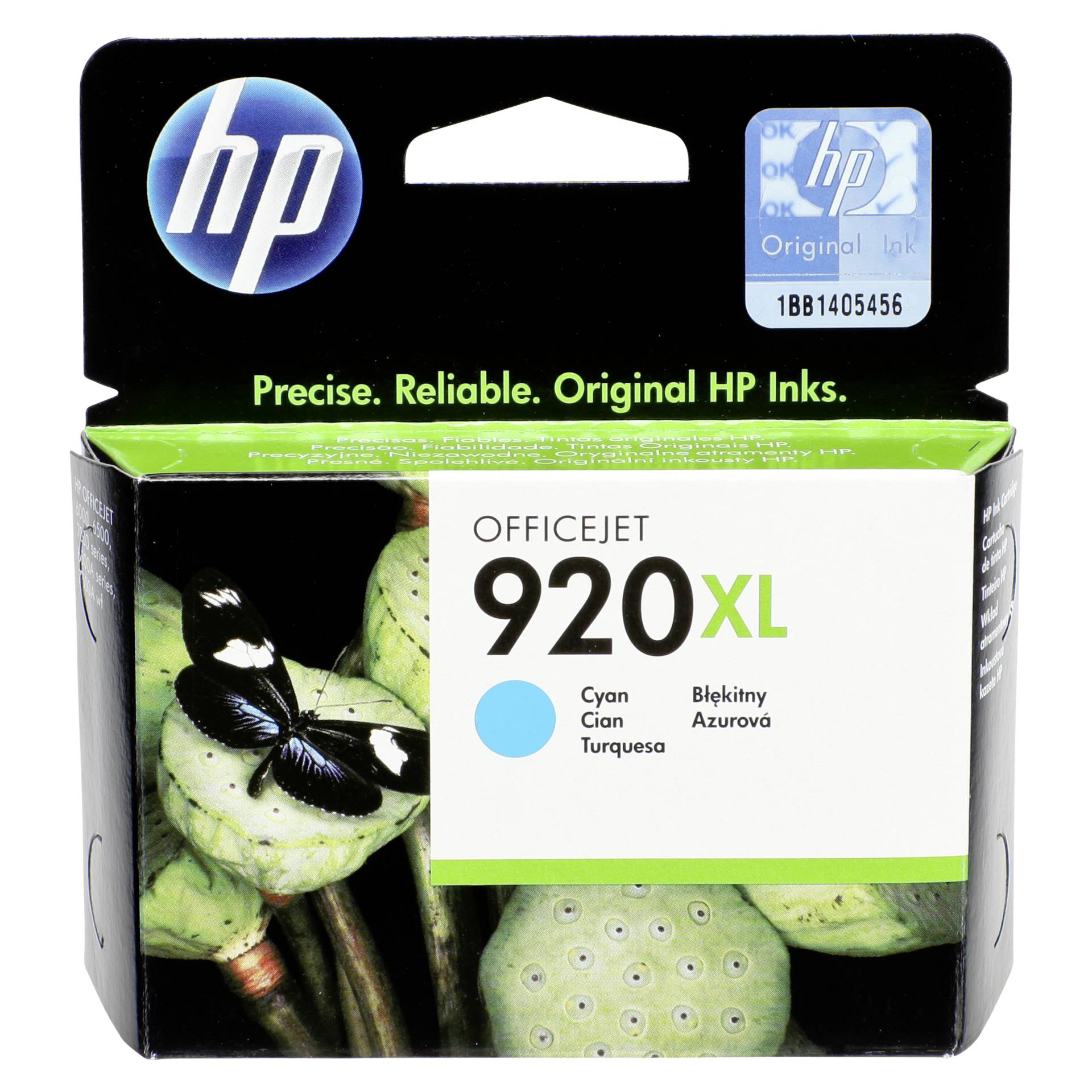 HP CD 972 AE ink cartridge cyan  No. 920 XL
