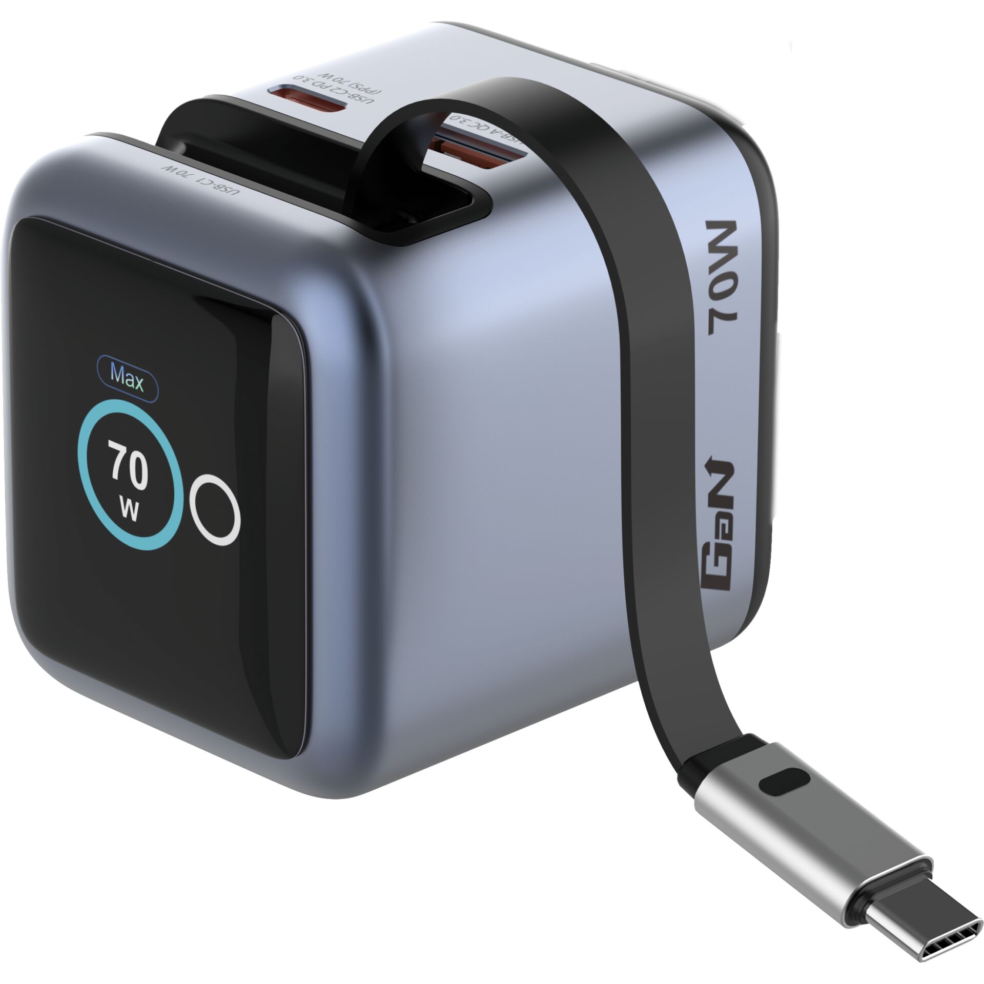 Tischlupe, Brille, Ladegerät, USB-C, Schnellladung
