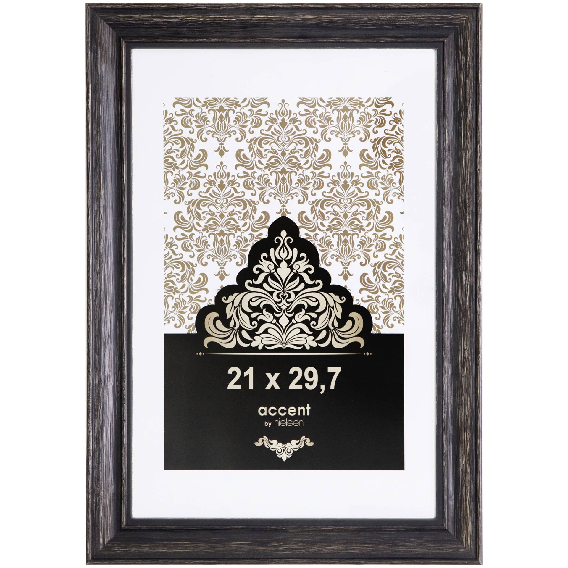 Nielsen Accent Vintage   21x29,7  Wood black DIN A4 3221103