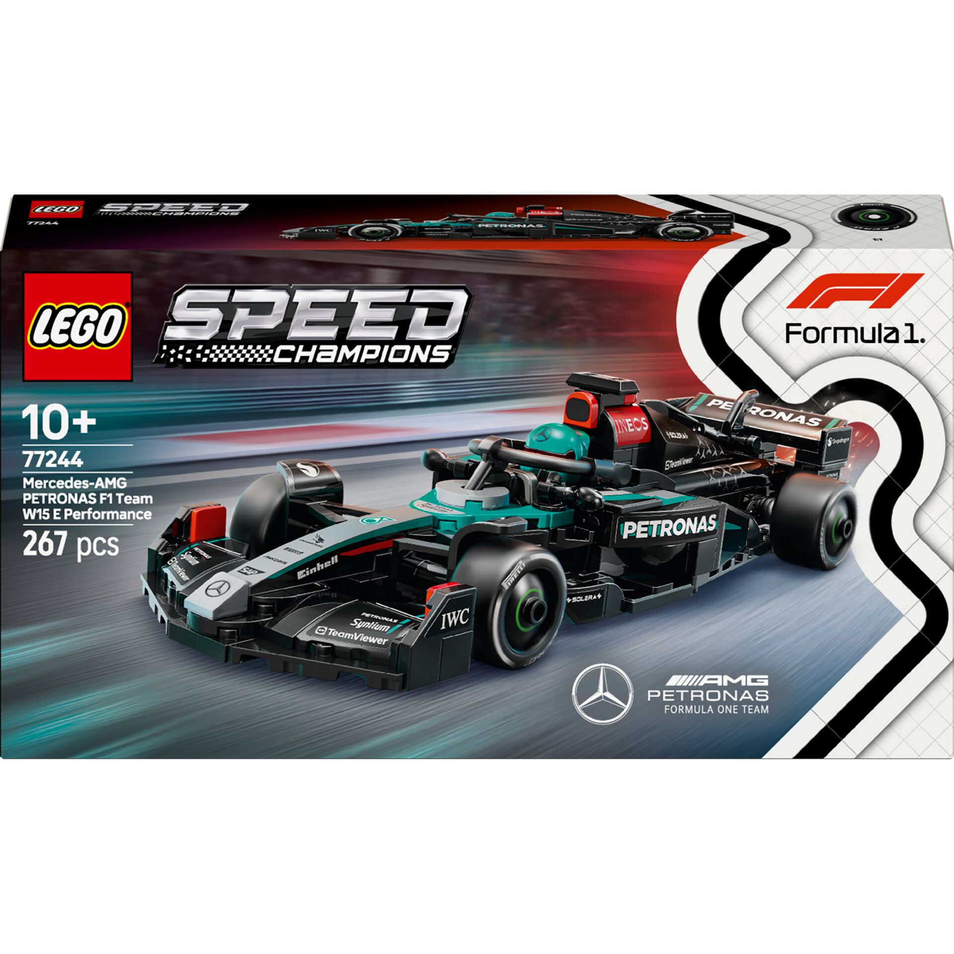 Lego, Speed Champions, Mercedes AMG, Petronas, F1 Auto