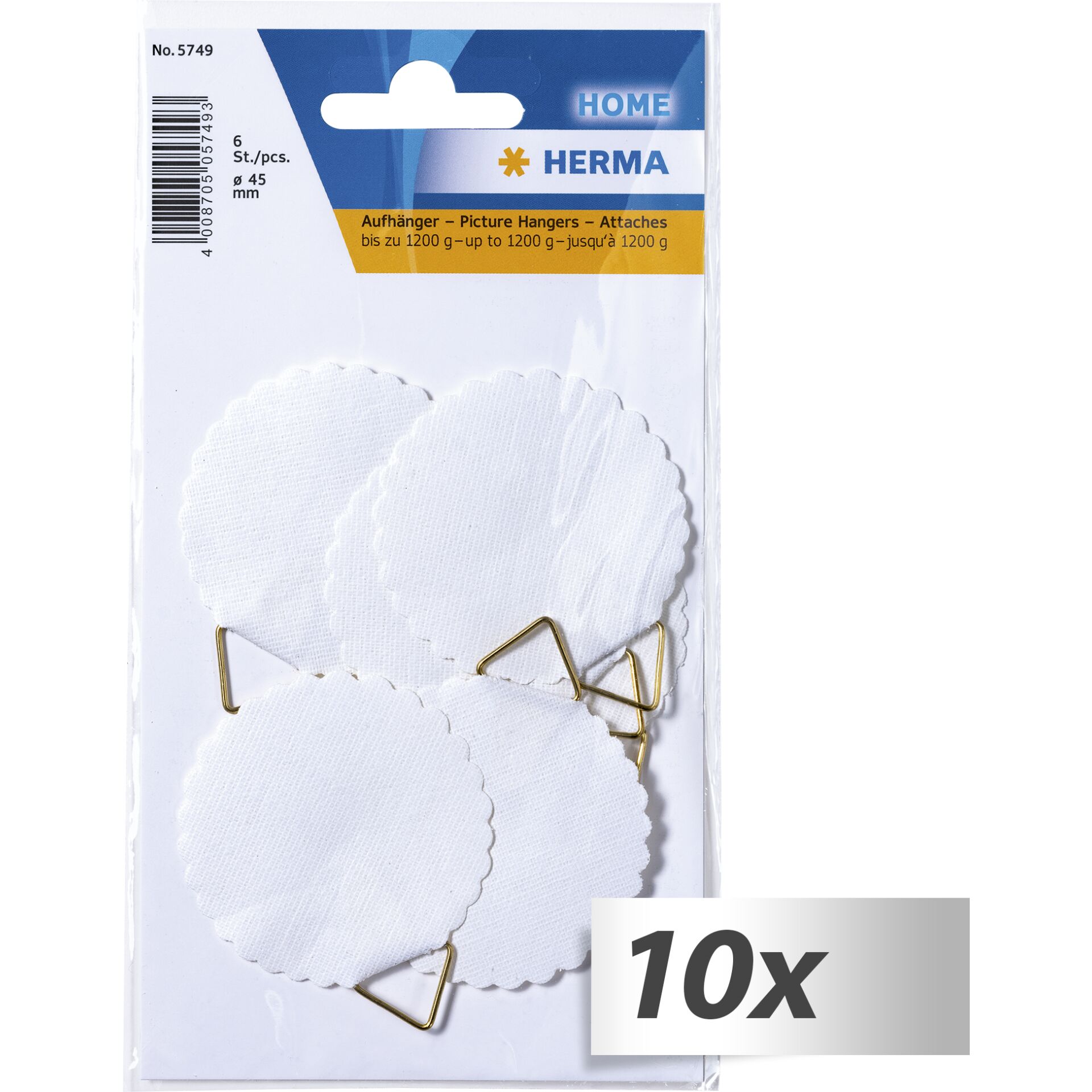 10x1 Herma foto hanger        45  wateroplosbaar gegomd       5749