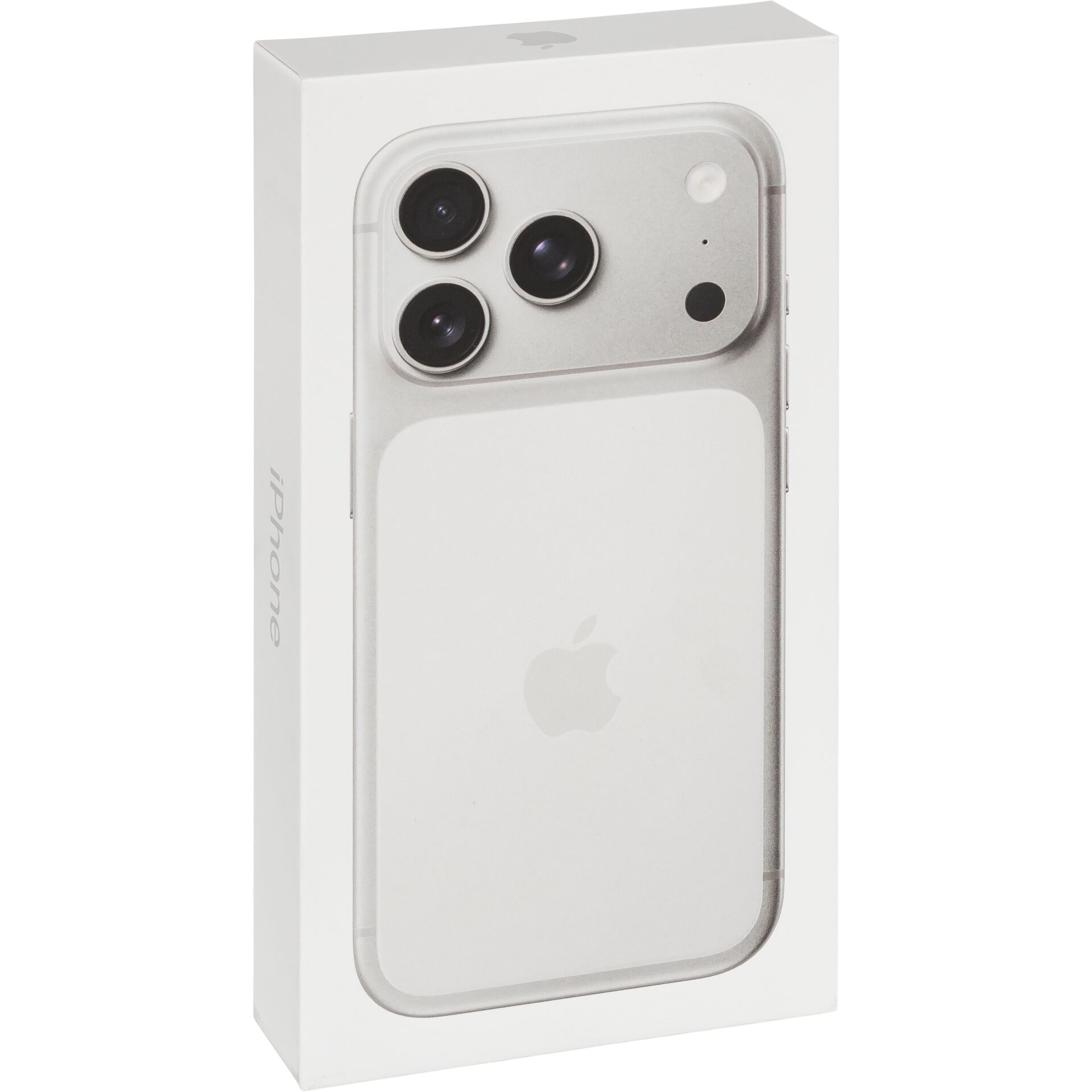 iPhone, Box, Dreifachkamera, Smartphone, Silber