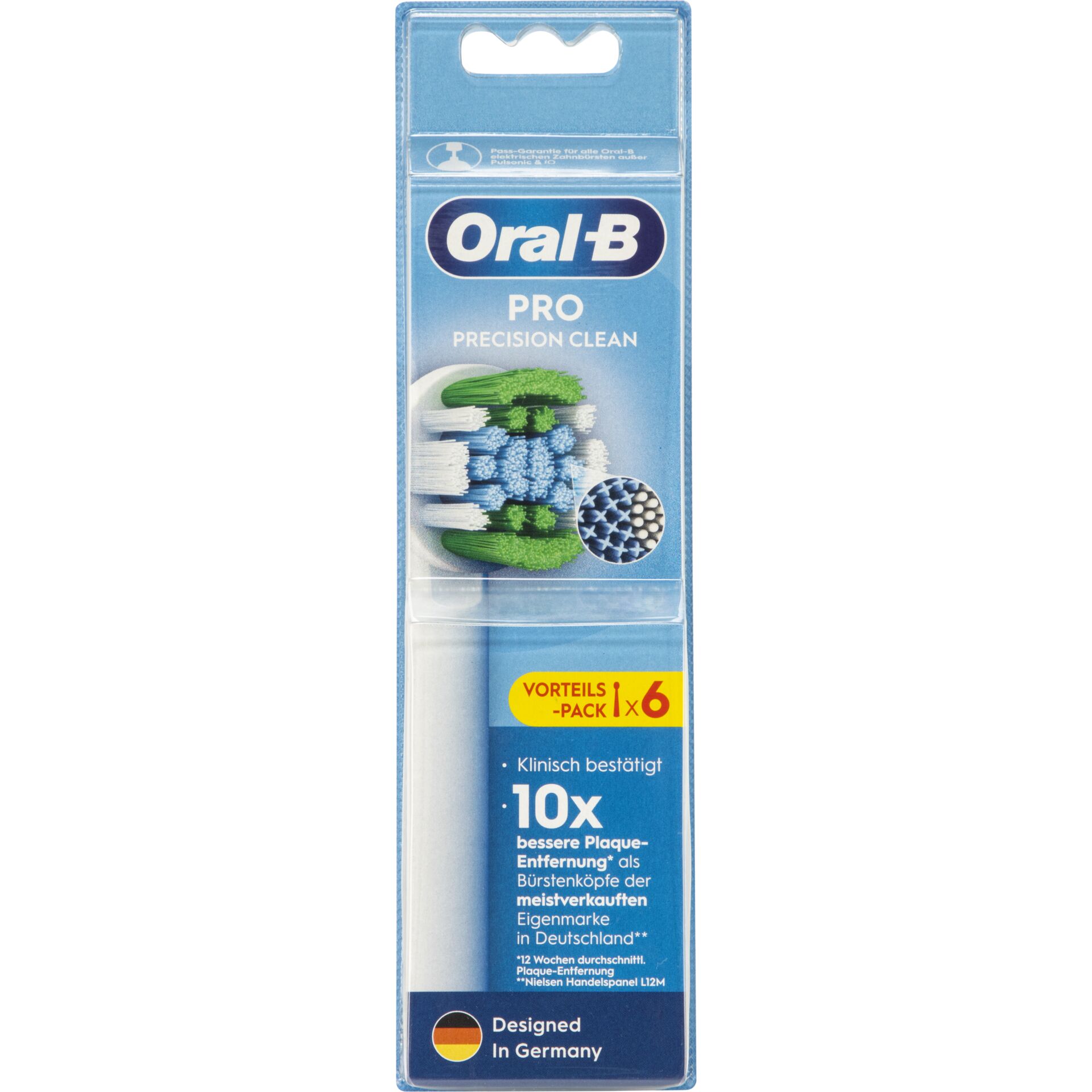 zahnbürstenkopf, oral-b, pro, präzisionsreinigung, packung-6