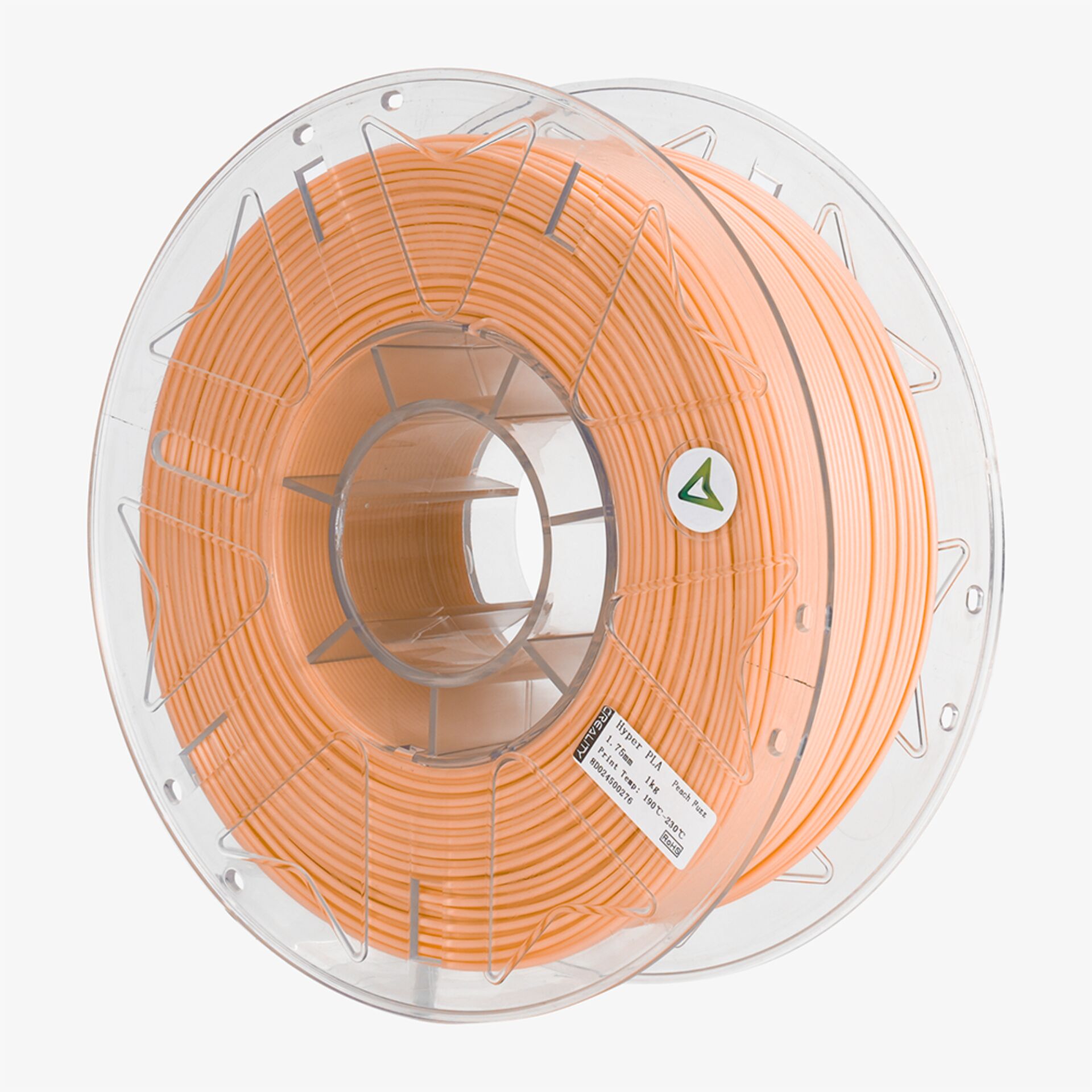 3D-Draht Filament, PLA Filament, orange Filament, Spule, Filamentschlauch