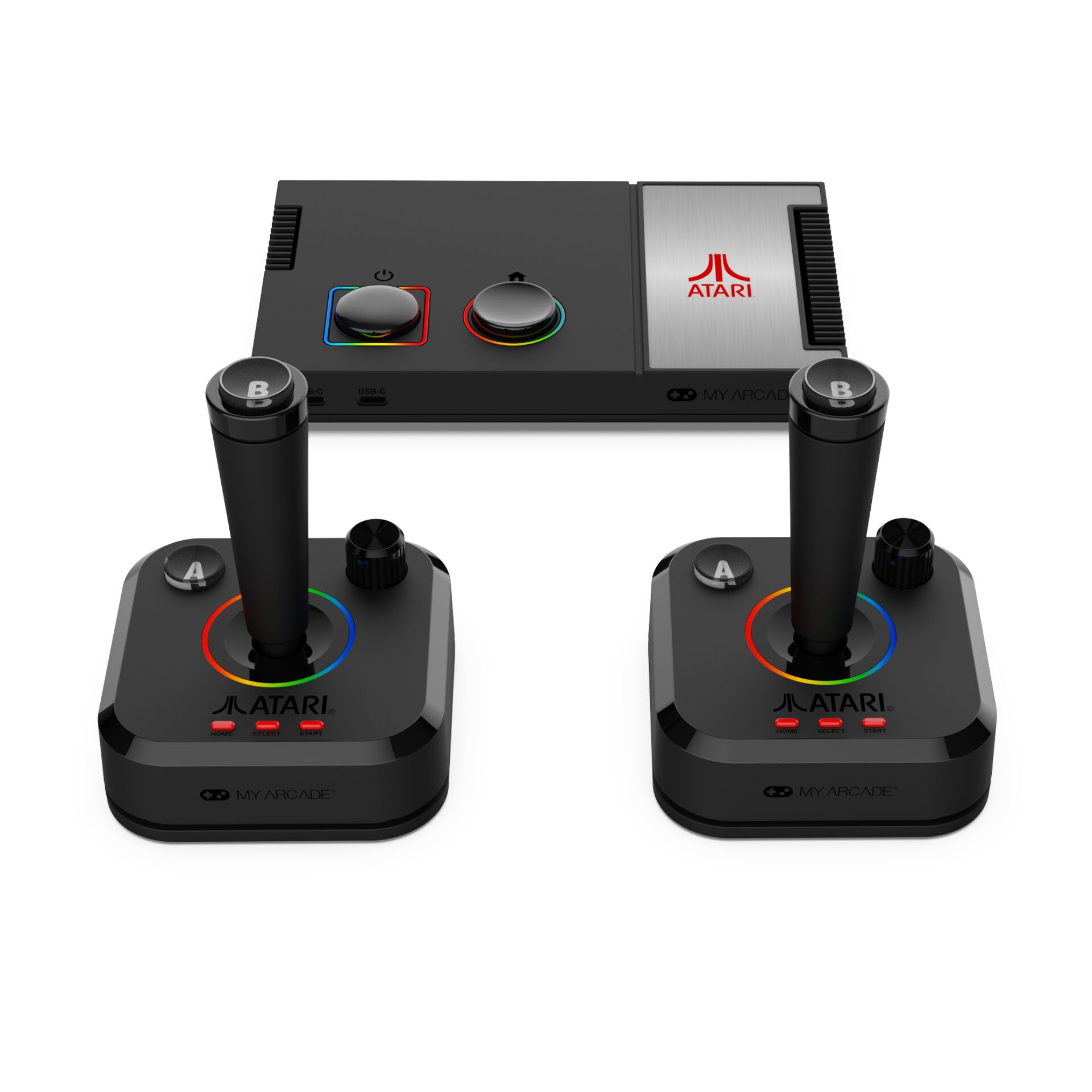 joystick, gamepad, kabellos, arcade, ATARI
