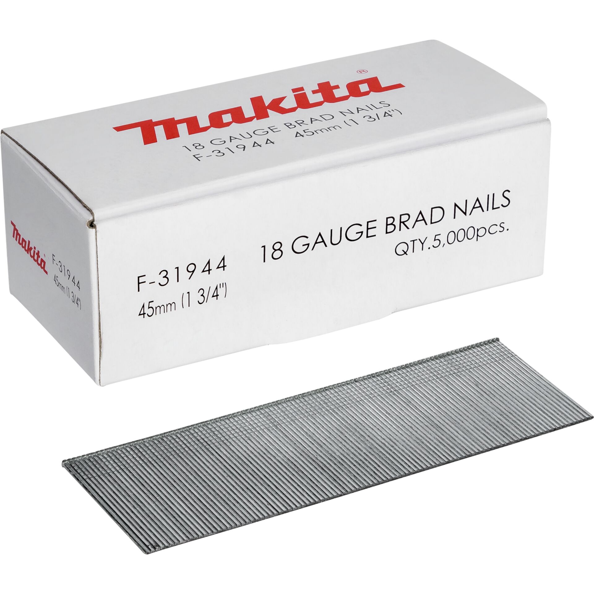Makita Gauge Brad Nails 1,2x45mm  F-31944  5000 pcs.