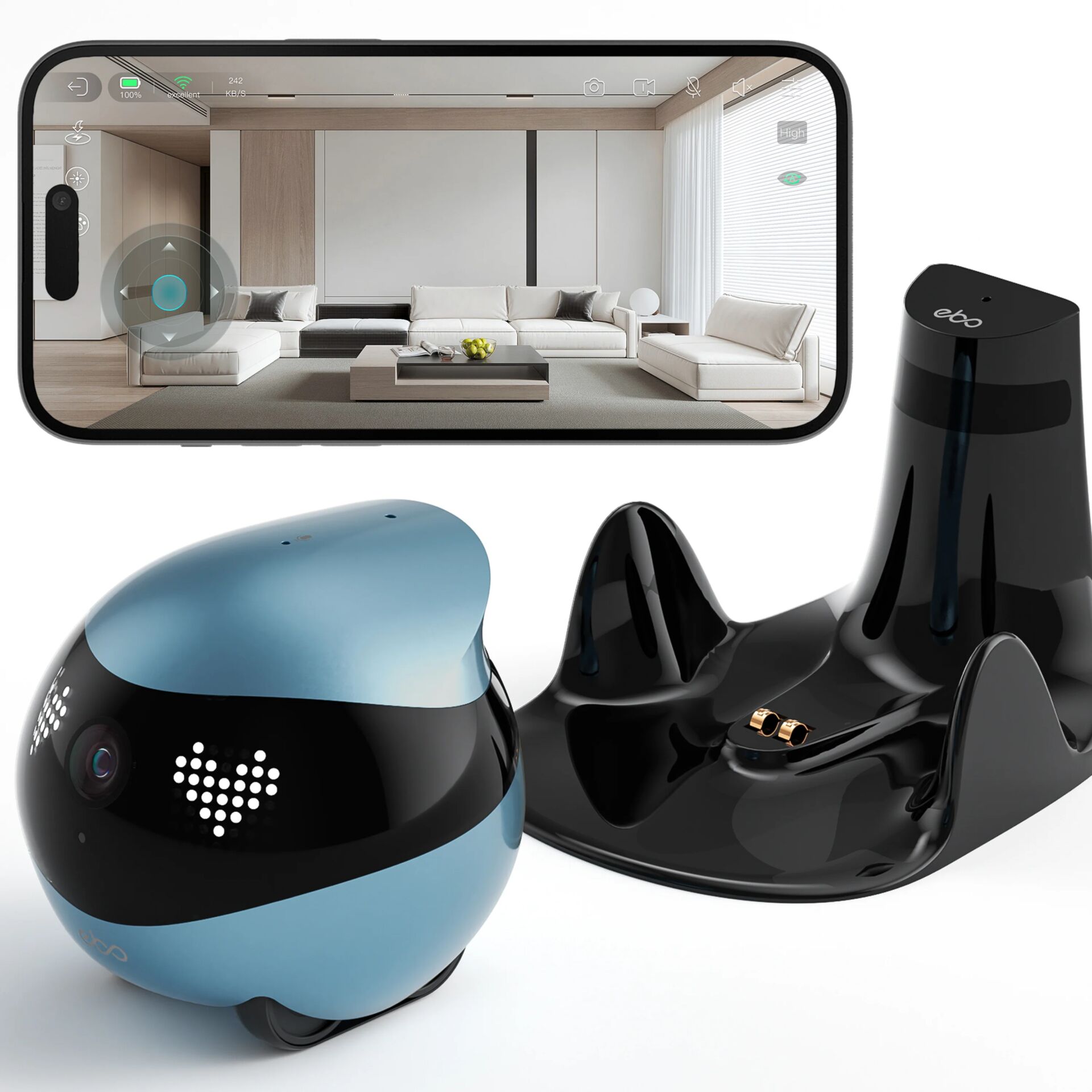 VR-Headset, Standalone-Roboter, Smartphone-Halterung, Wohnzimmer-Set, Kabellos