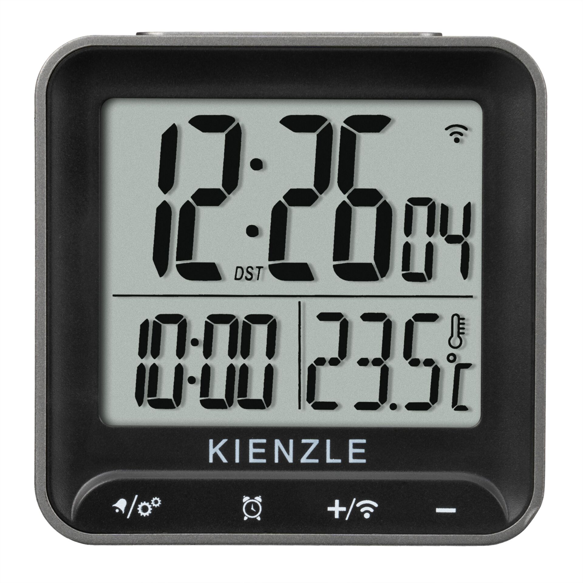 digital clock, LCD display, temperature display, Kienzle, digital clock