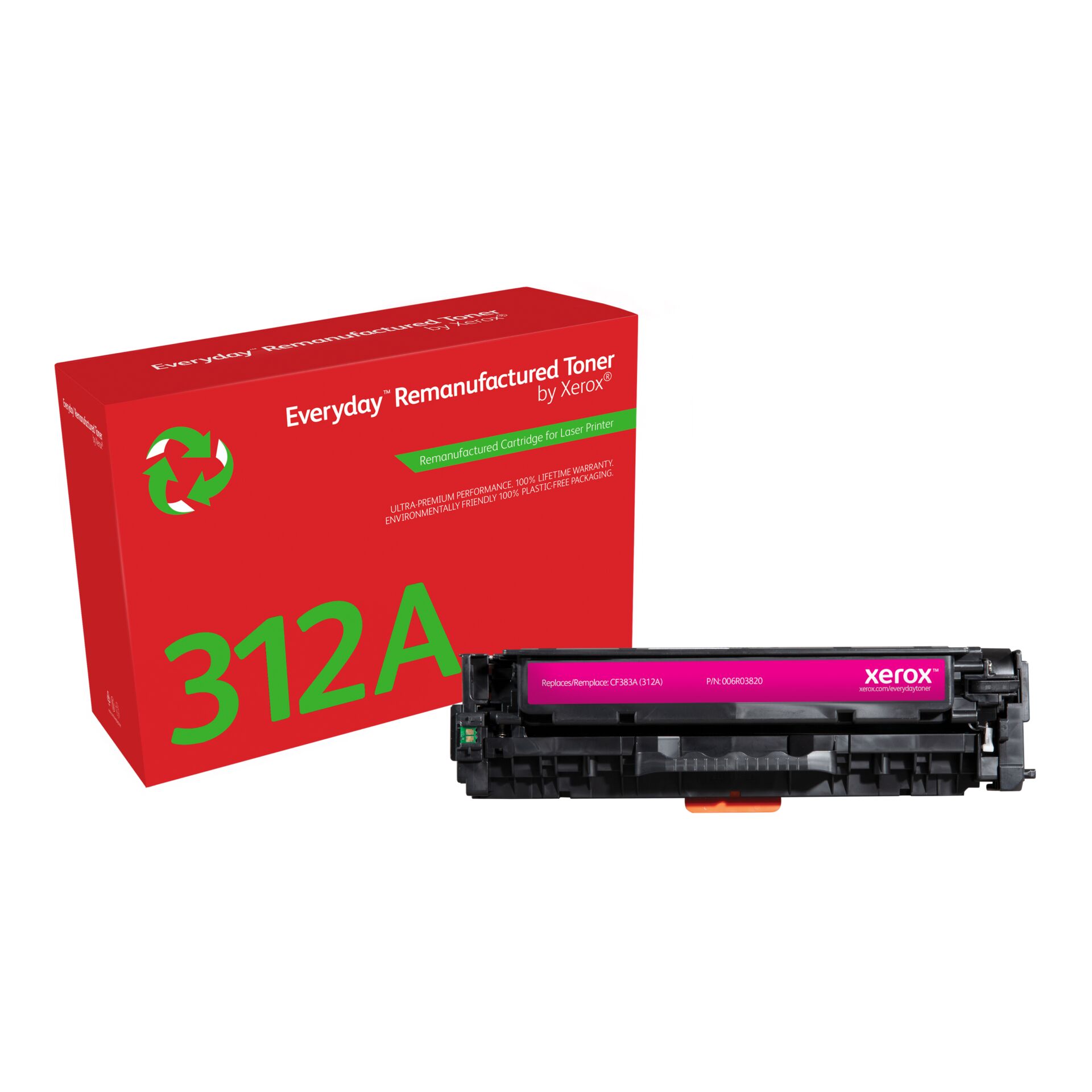 Toner, Remanufactured Toner, Cartridge, 312A, Magenta