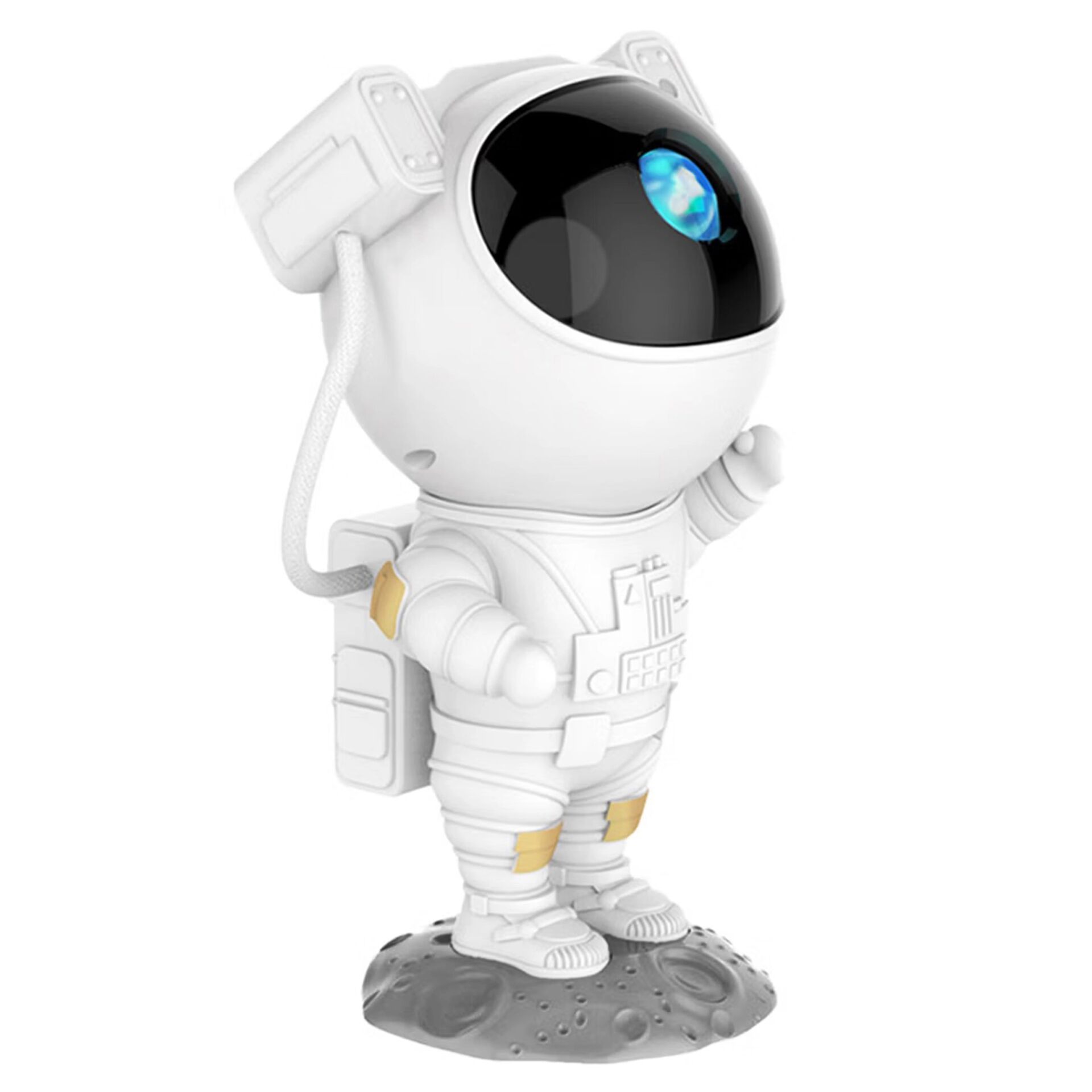 Astronaut-Figur, Astronauten-Spielzeug, Weiße-Figur, Space-Suit, Roboter-Kopf