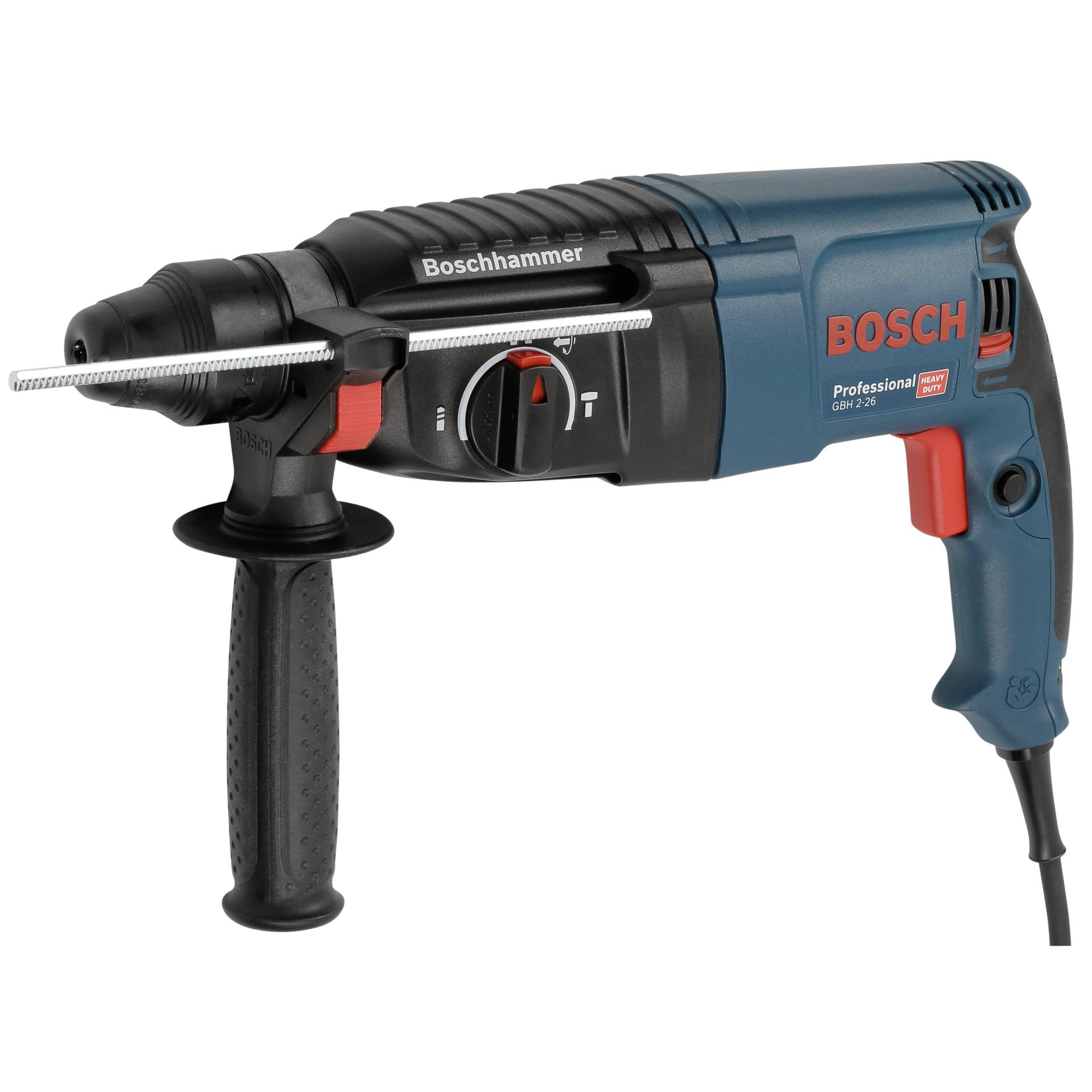 Hammerbohrer, Kabelgeb. Bohrmaschine, Elektrobohrer, Bosch, Blau-Schwarz
