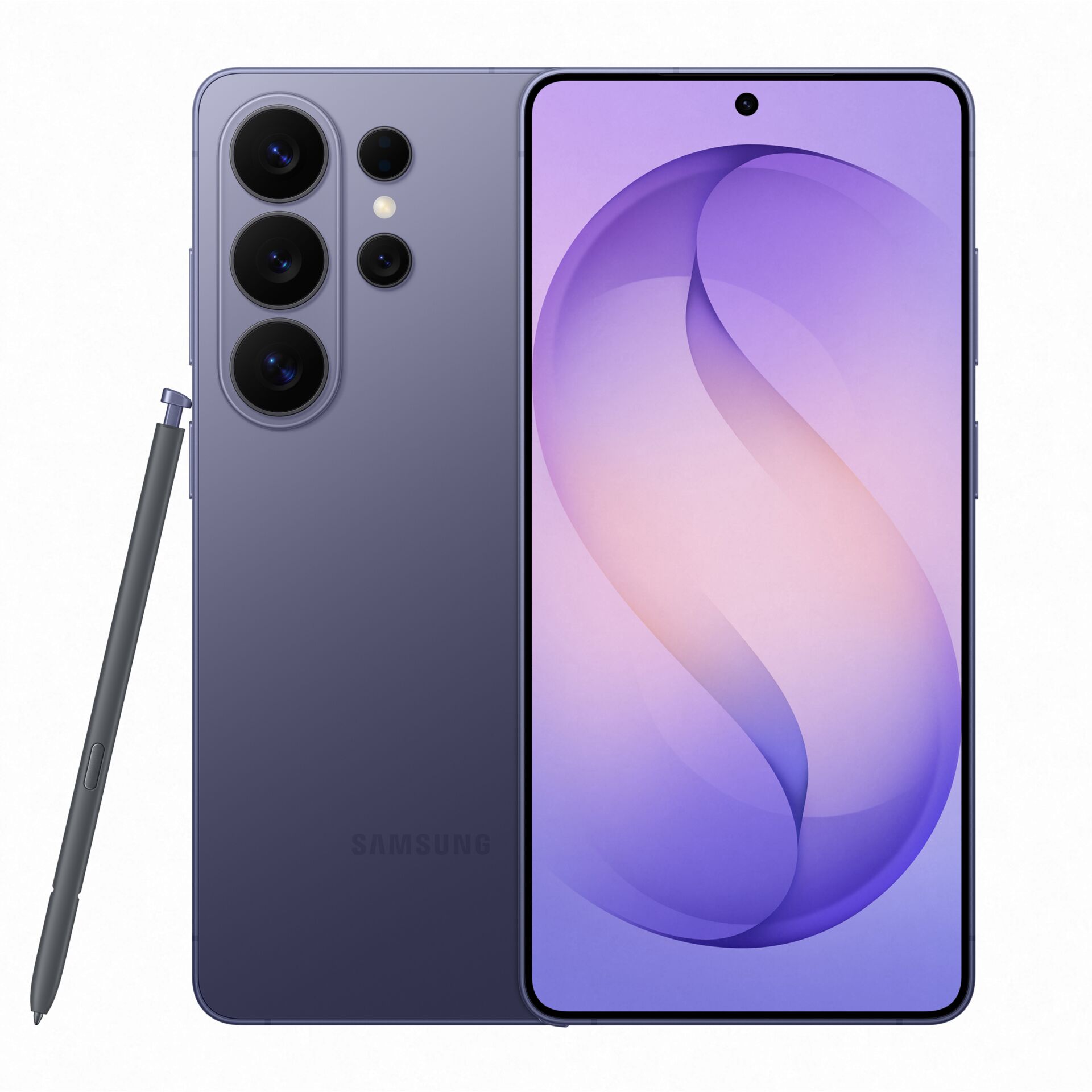 Smartphone, Quad-camera, S-Pen, OLED-Display, Purple