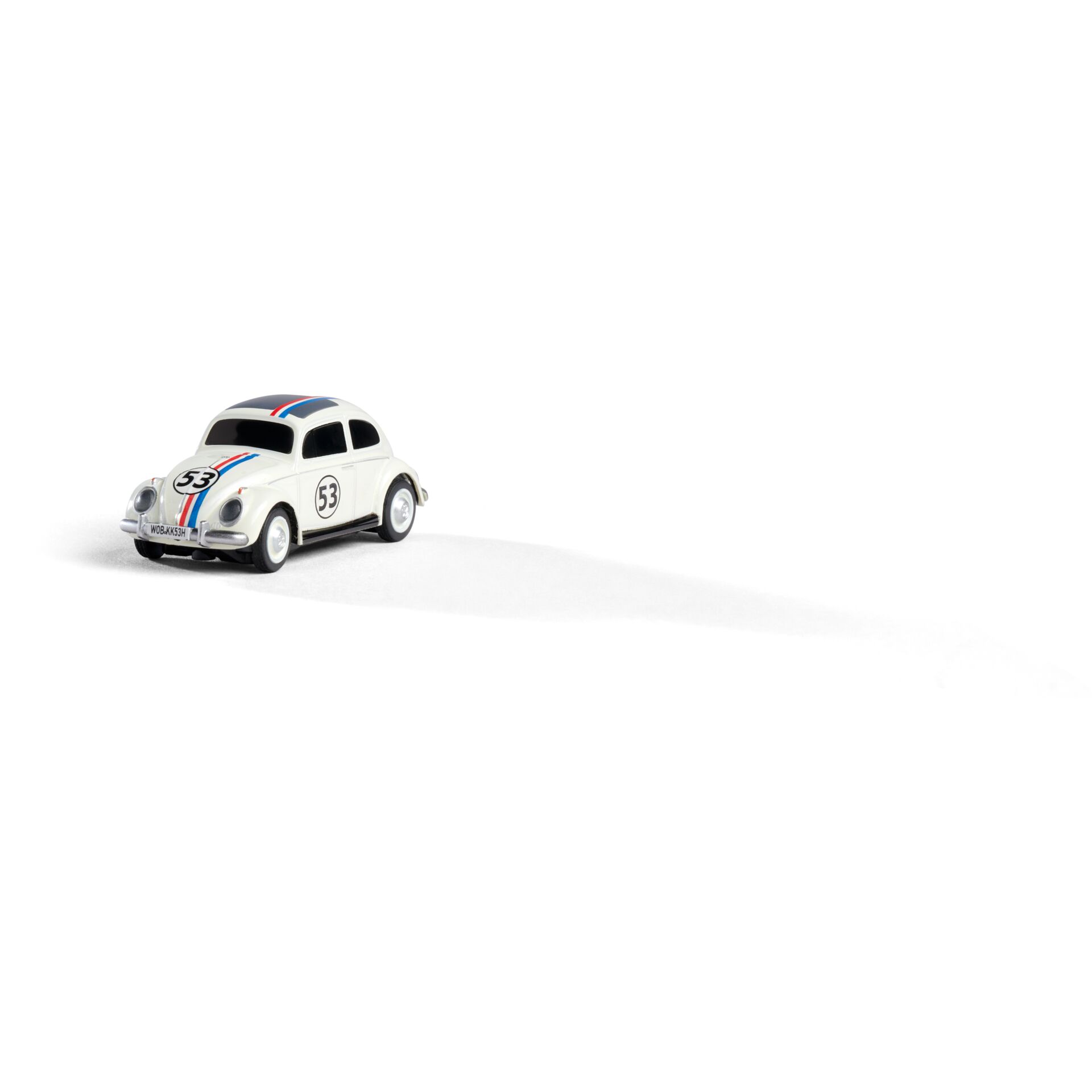 Auto, Miniatur, Vintage-Auto, Weißes Auto, Rennstreifen