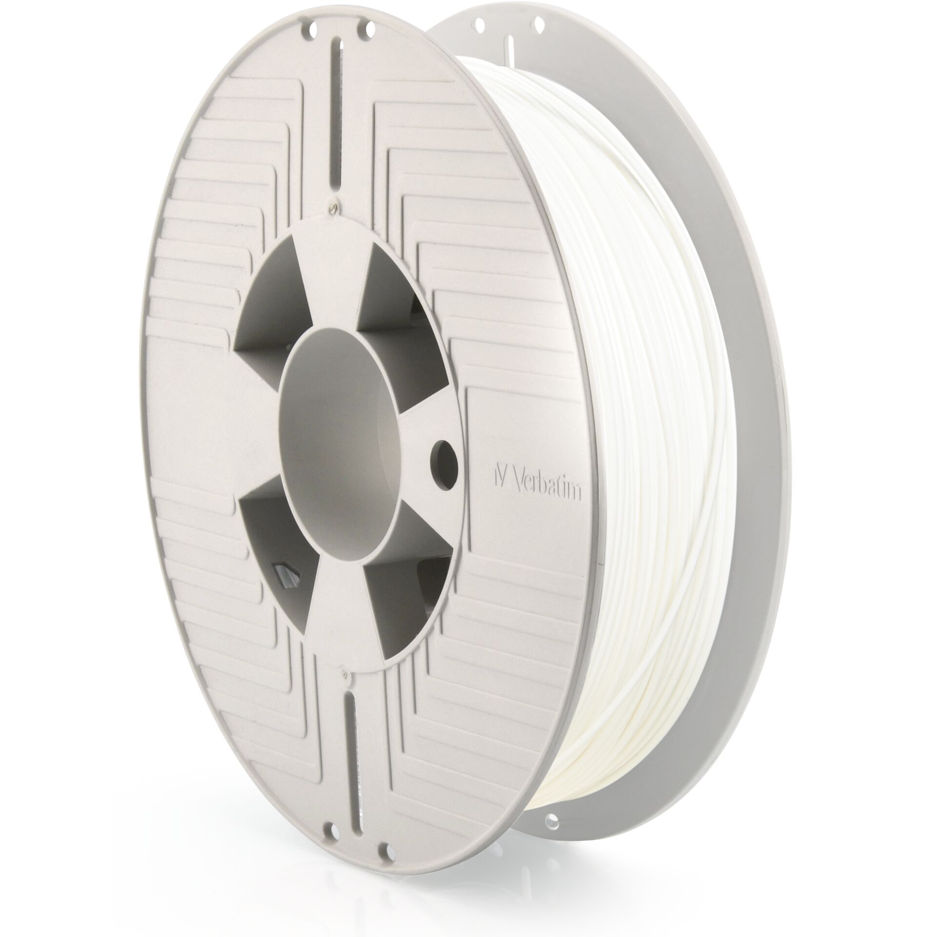 Rolle, 3D-Printer Filament, PLA Filament, Weiß, Spule, Drahtloser Kunststoff