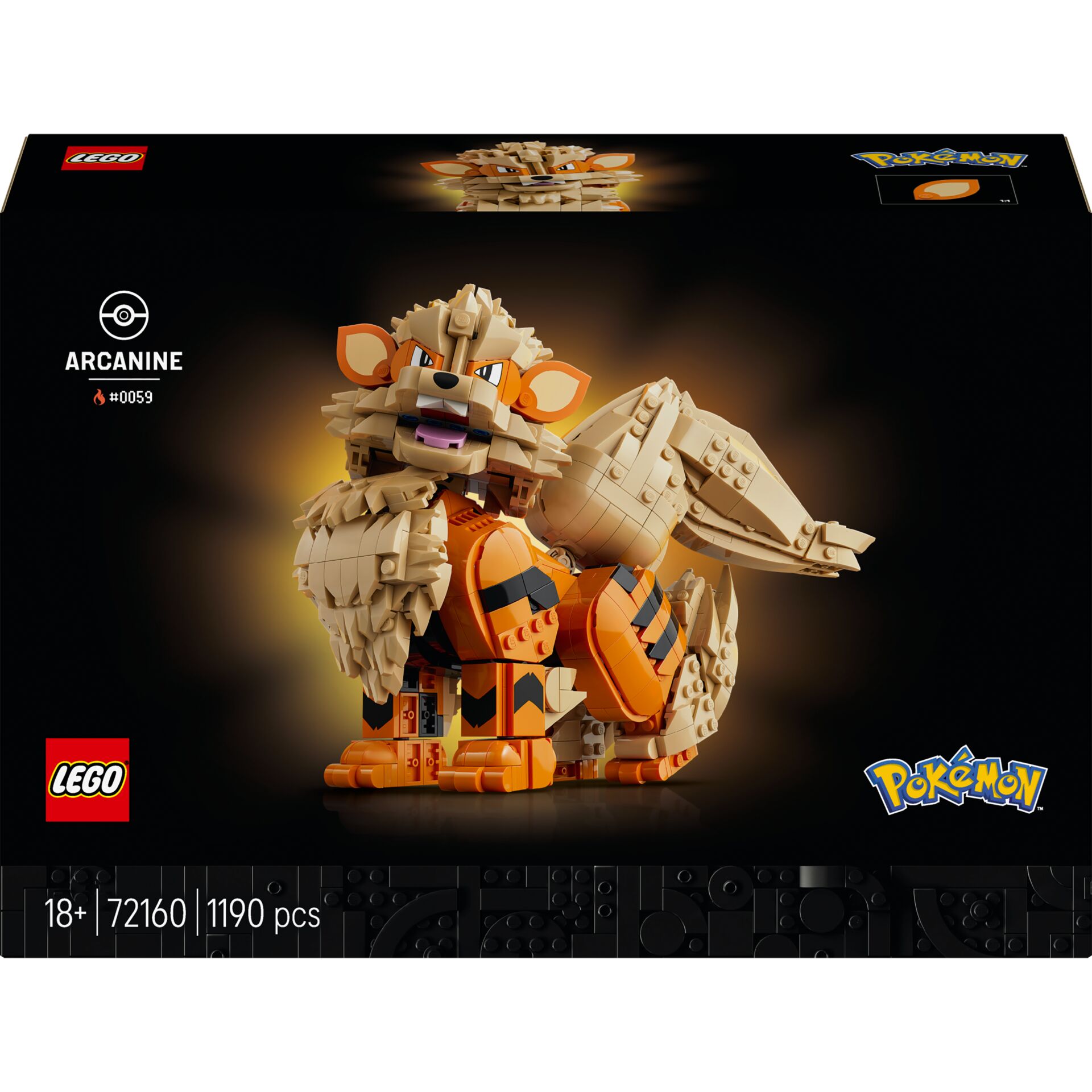 LEGO, Arkanin?, Pokemon, Tier, Bausatz