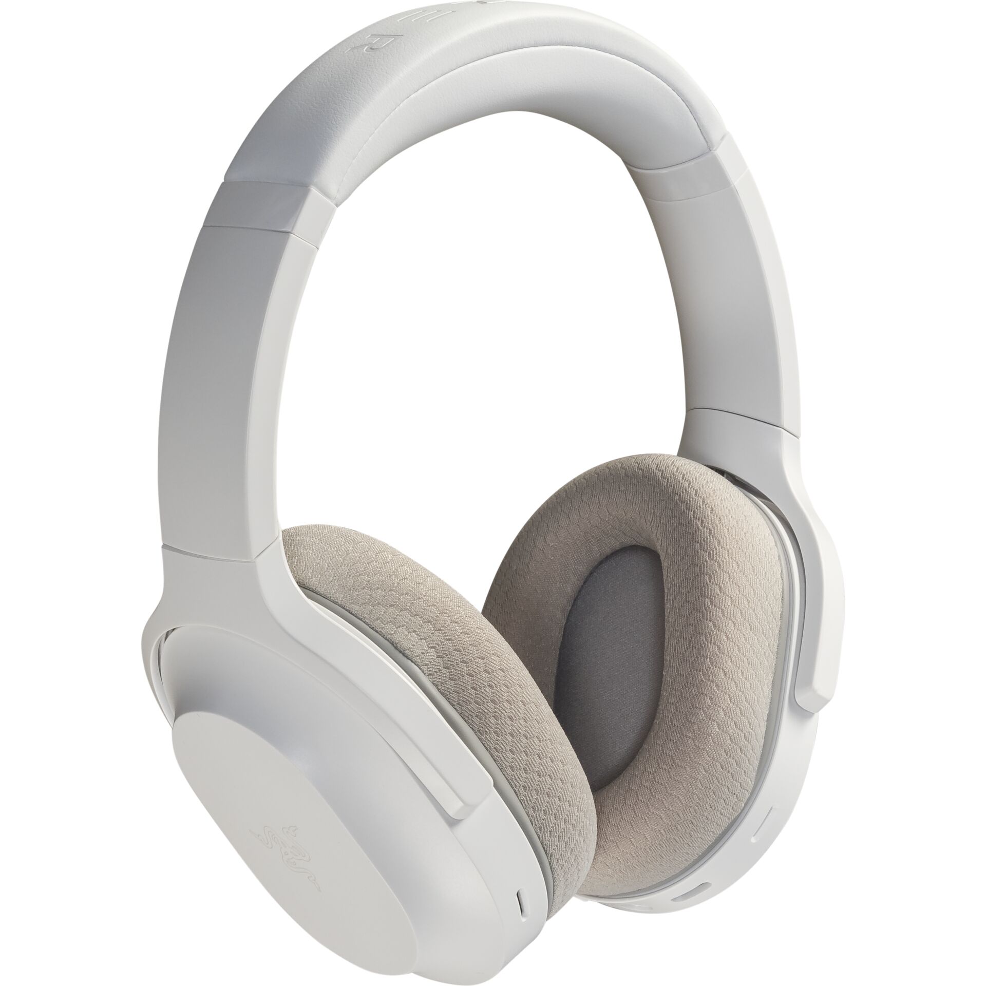 Kopfhörer, Over-Ear, Drahtlos, Beige Polster, Headset-Teil