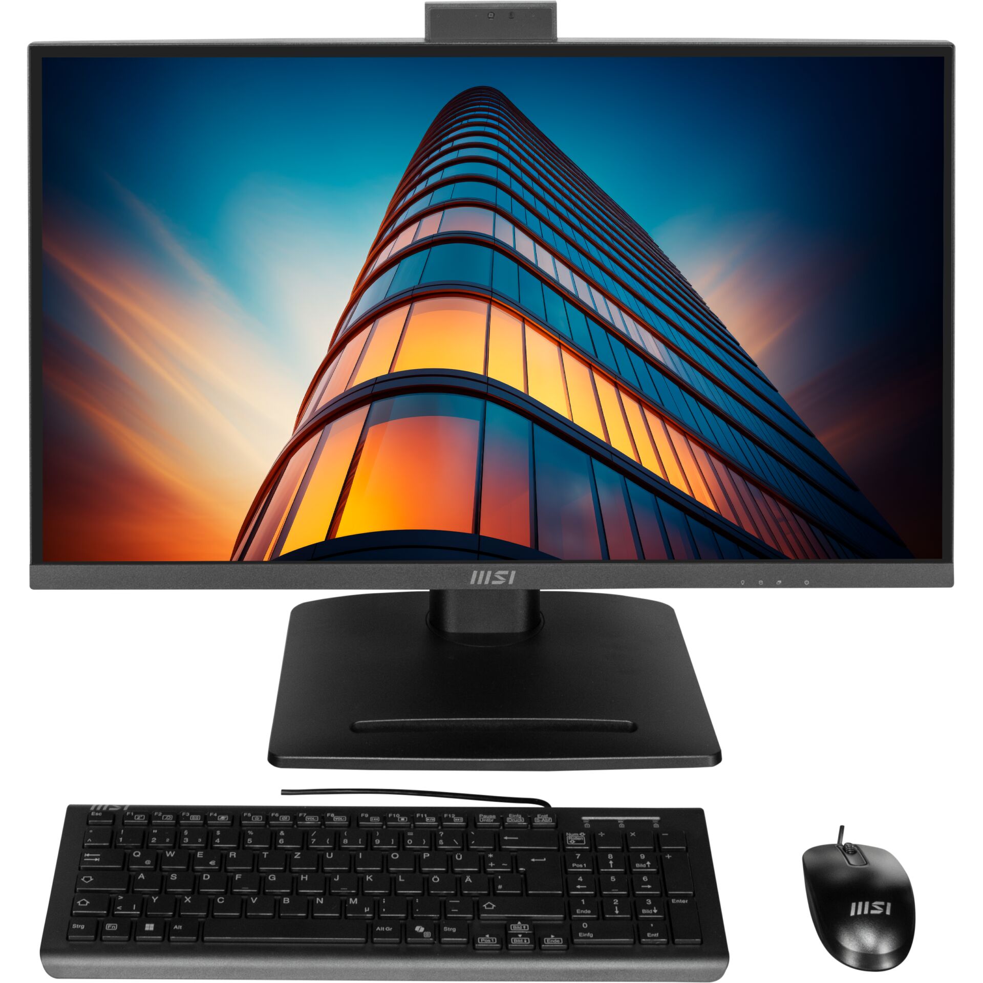 monitor, all-in-one, PC, Tastatur, Maus