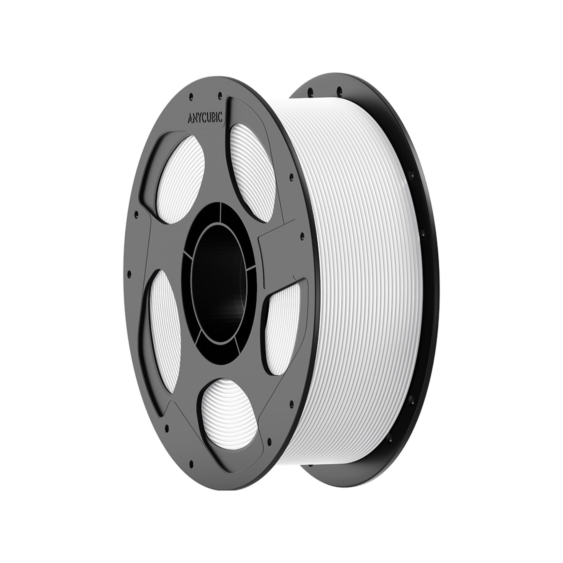 3D-Draht Filament, PLA Filament, Spule, Grau, Weiß/Grau Filament