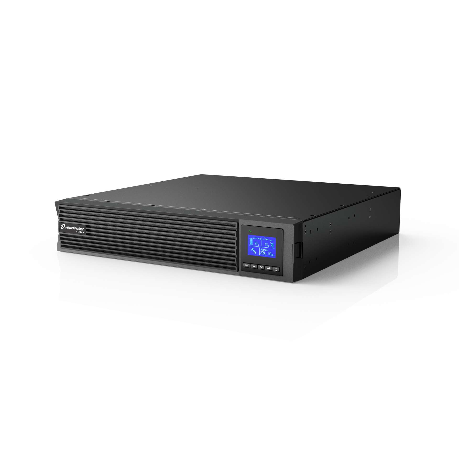 Power supply, Rackmount, 1200W?, LCD display, Metal chassis