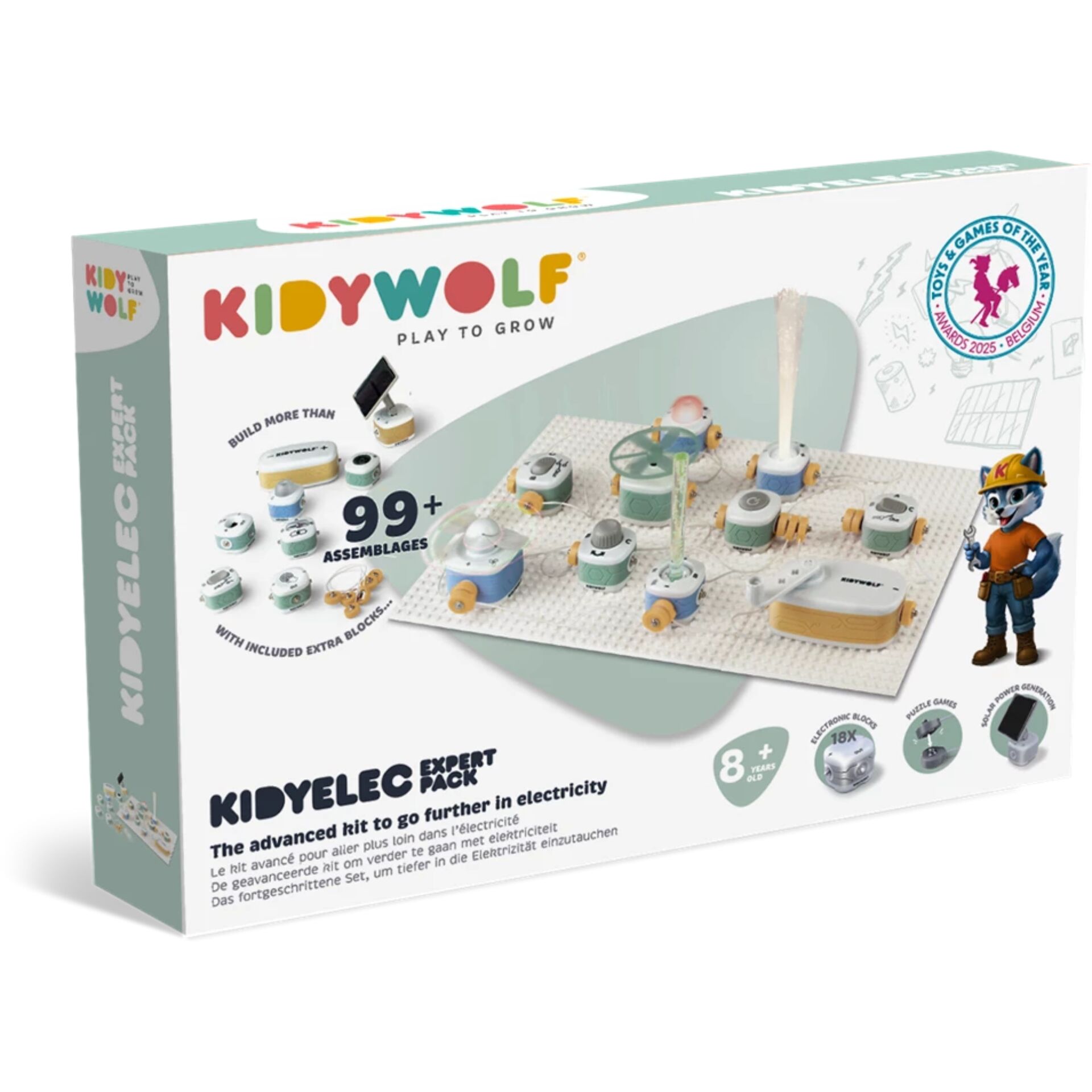 Kinetic Lego-ähnliches Set, Elektronik-Bausatz, Roboterteile, Bildungsspielzeug, Bildschirmplatte Raster