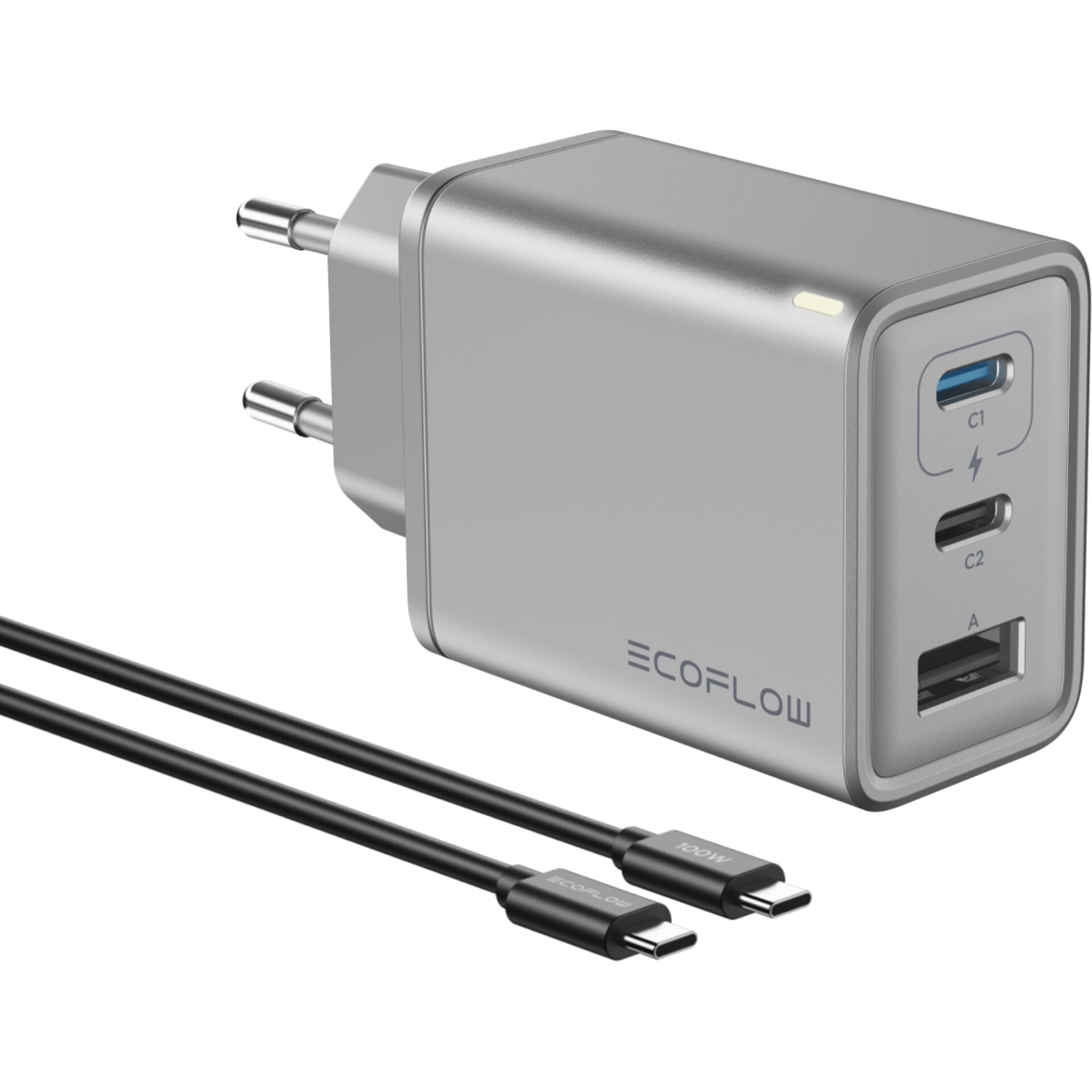 USB-C Ladegerät, PD-Ladegerät, (optional), USB-C Power Delivery, USB-A Port