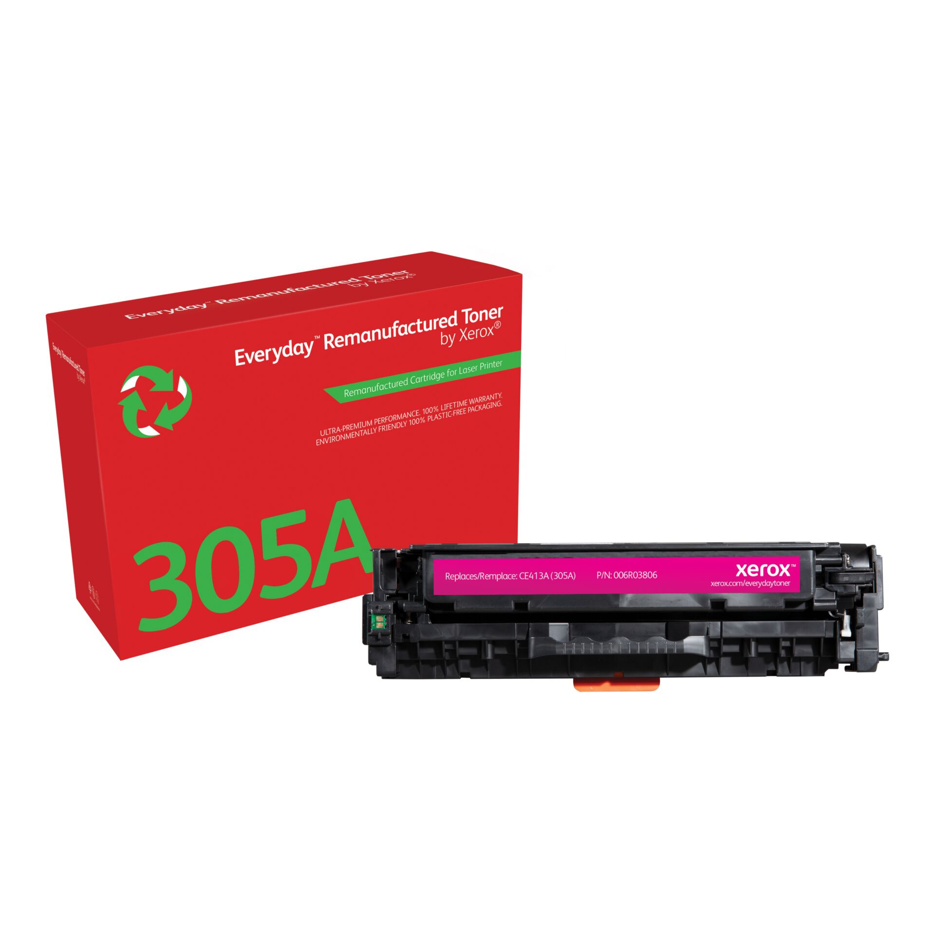 Tonerpatrone, Laserdrucker, remanufacturiert, Magenta-Patrone, Xerox-kompatibel