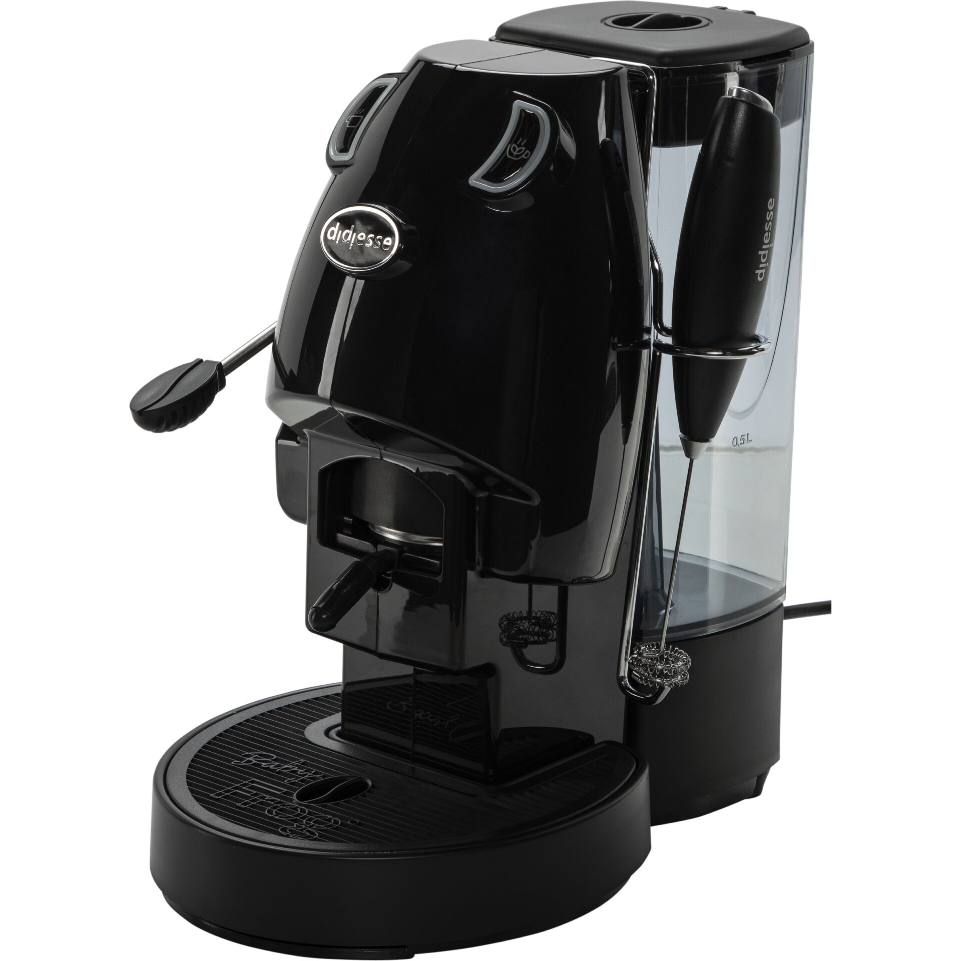 Espressomaschine, Kaffeemaschine, Schwarz, Kapselloser?, Milchaufschäumer?