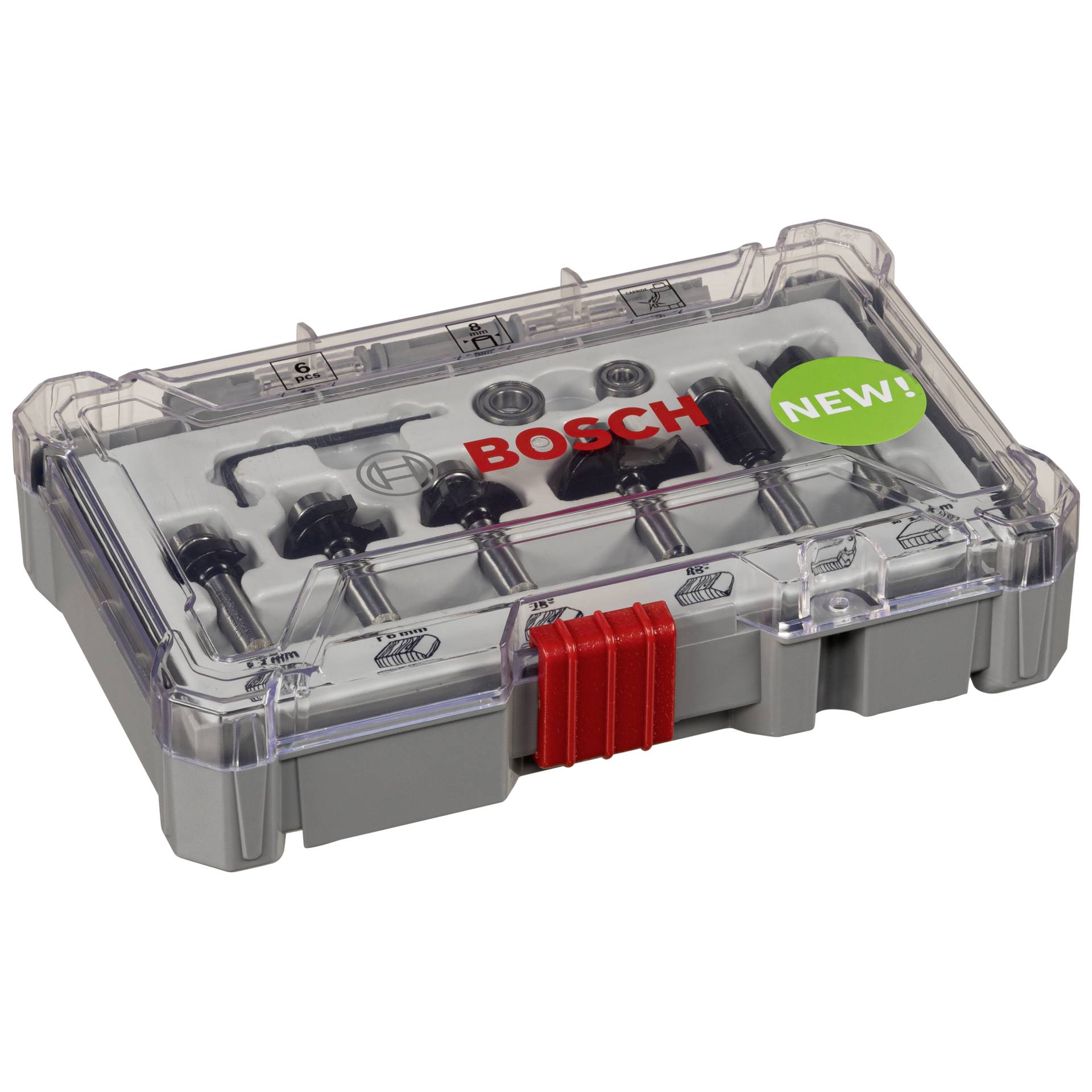Bosch set frese Trim&Edging  6 pezzi