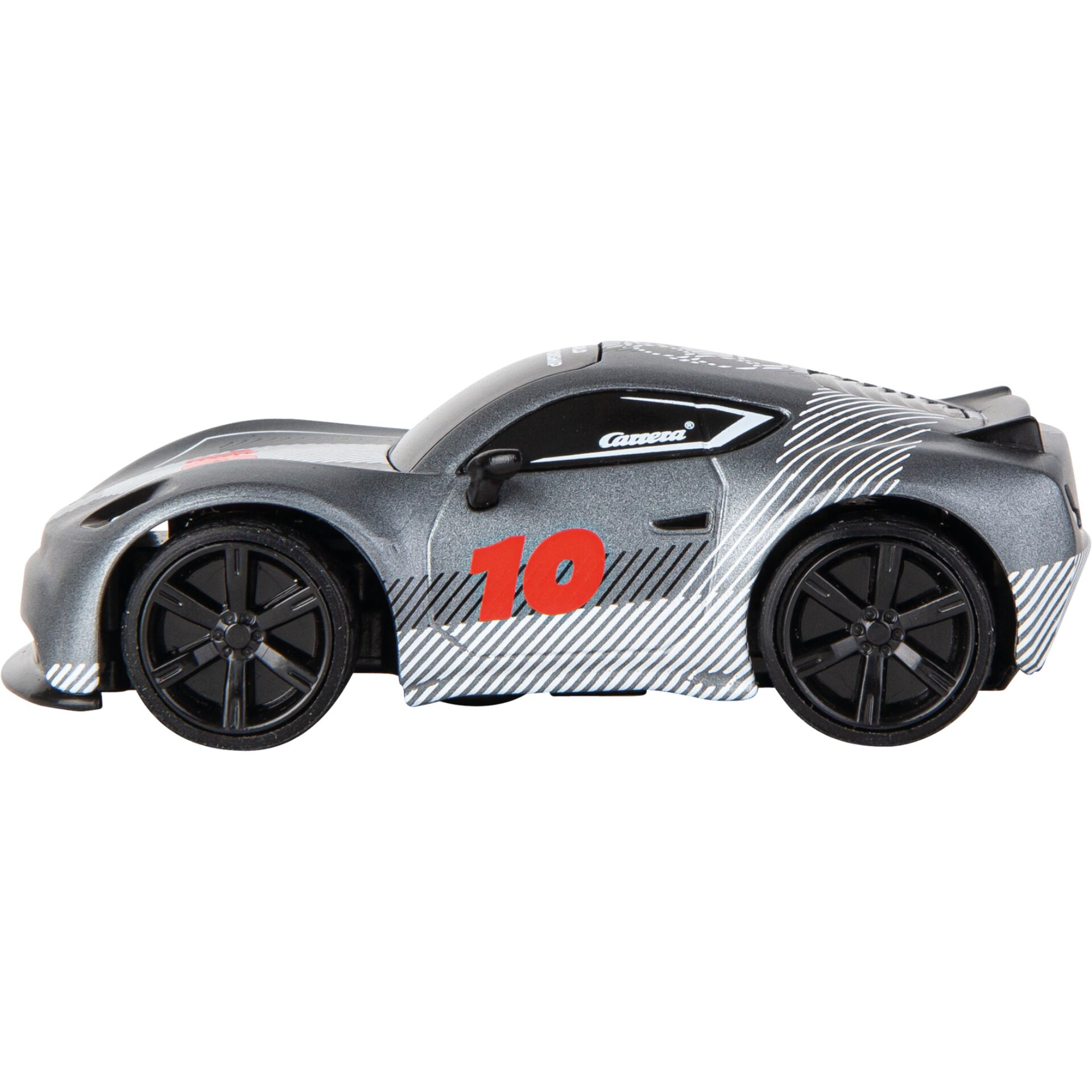 Spielzeugauto, Rennwagen, Graues Fahrzeug, Laufsportauto, 10-Nummer