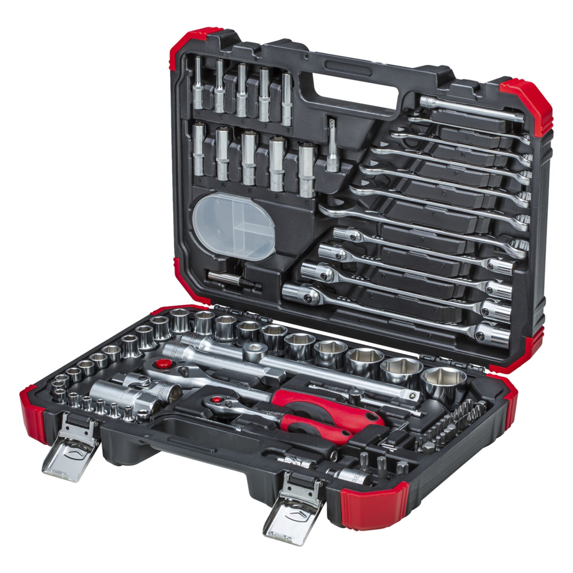 GEDORE red Socket Set  1/4" + 1/2"  92-pieces