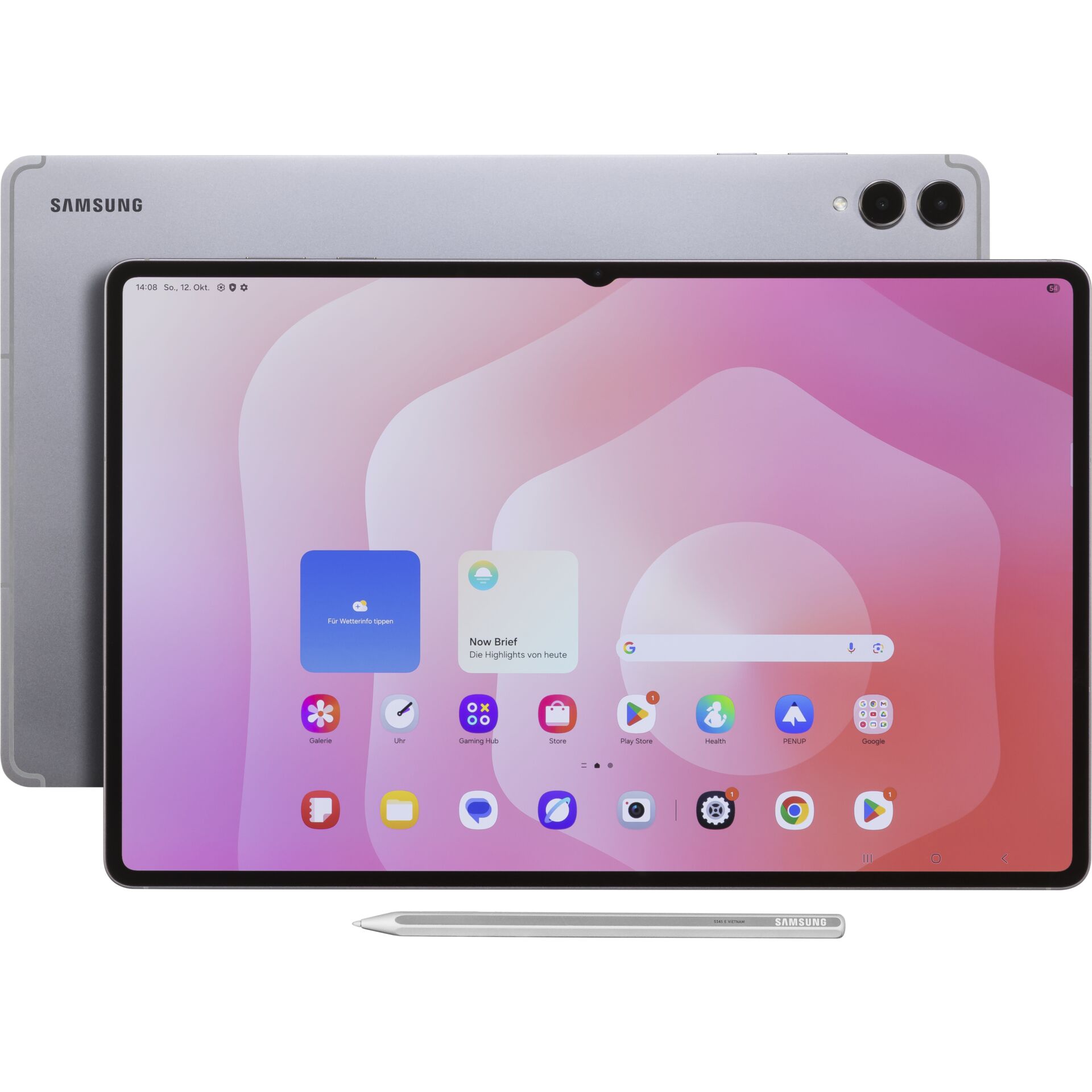 tablet, Samsung, Android, Stylus, Kamera-Duo